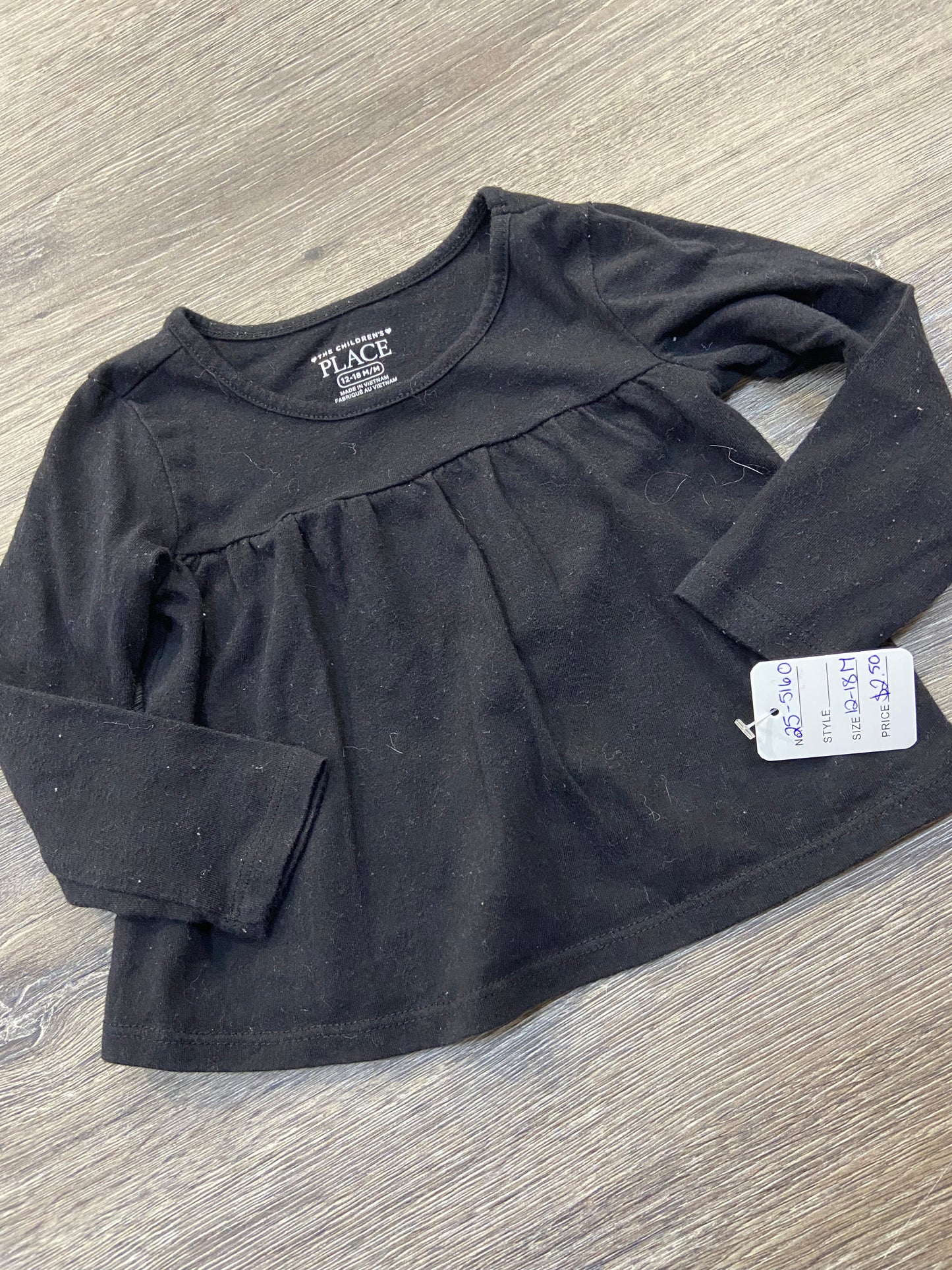 12-18 M “Children’s Place” Top