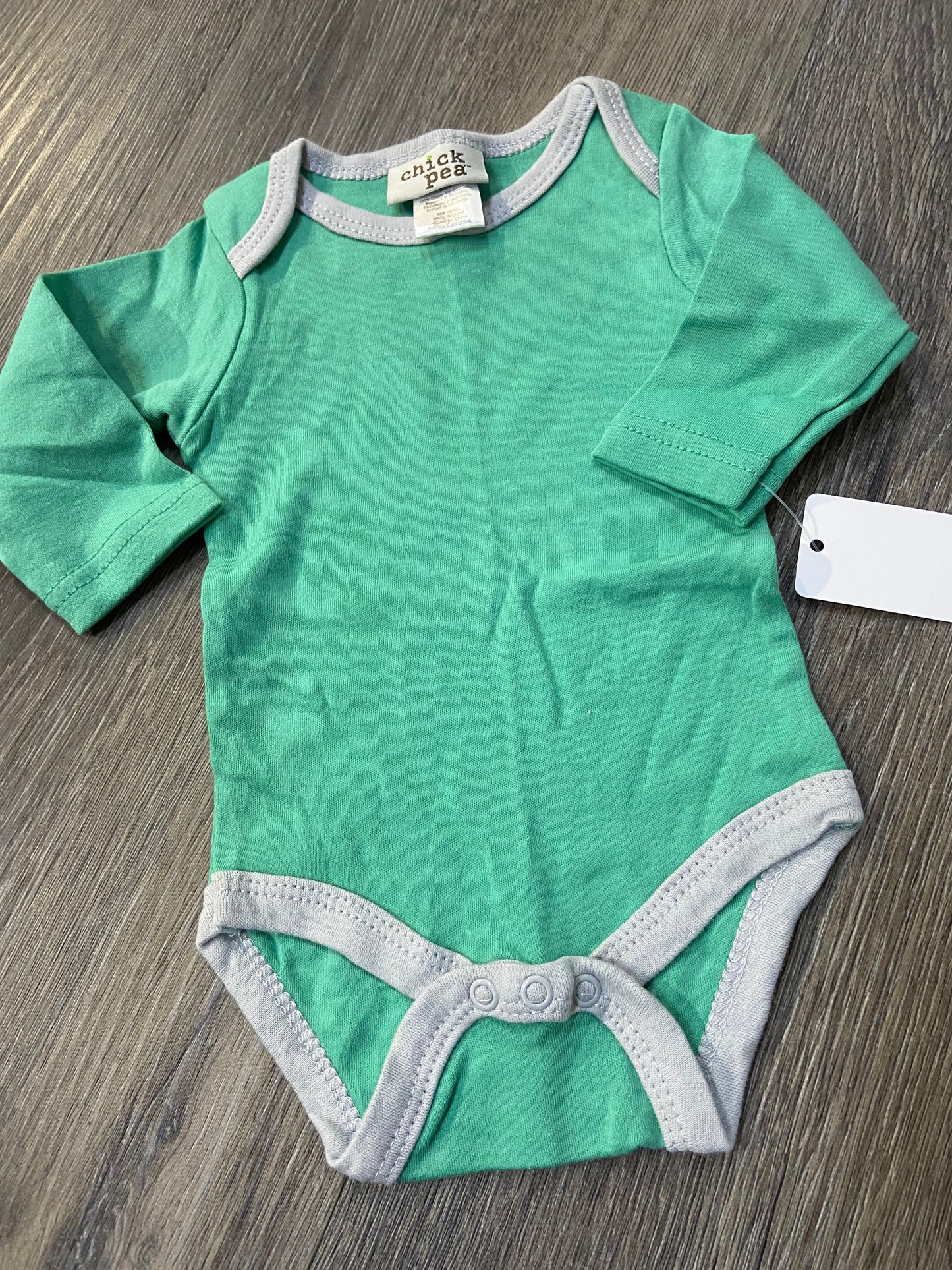 0-3 M “Chick Pea” Onesie