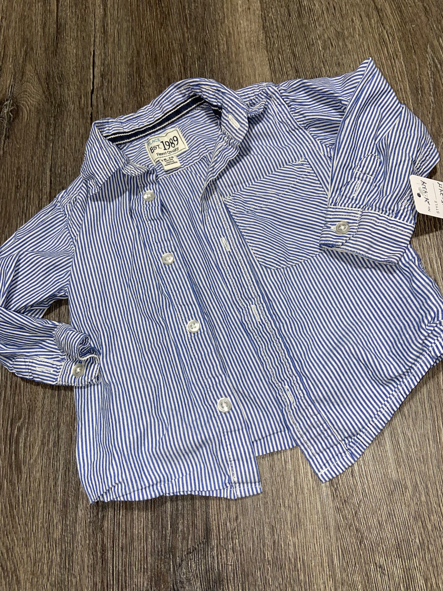18-24 M “Children’s Place” Button Down Shirt