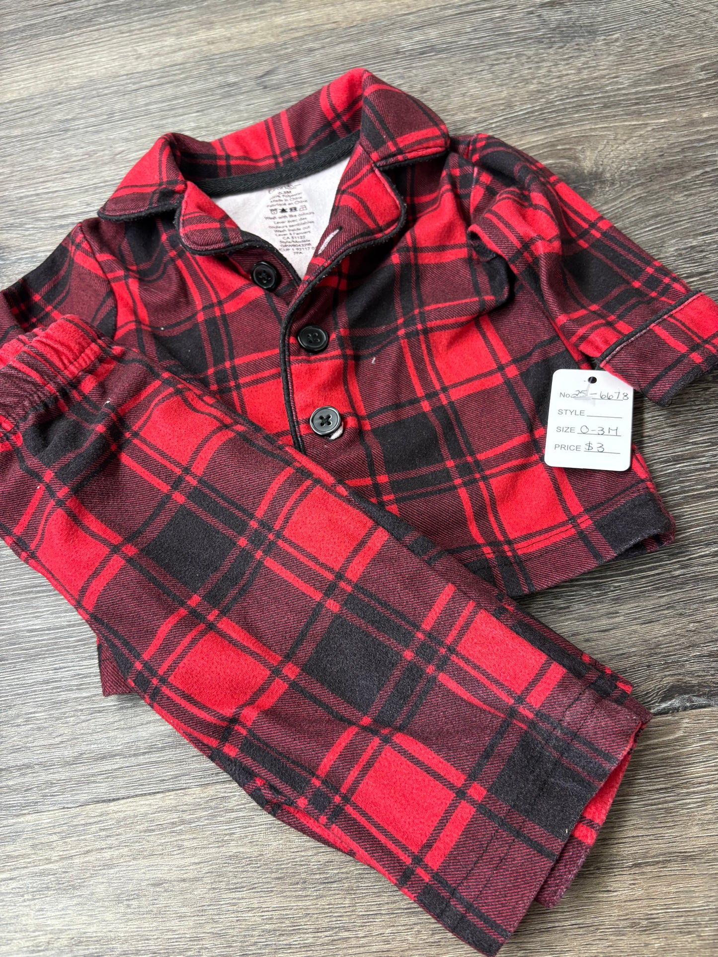 0-3 M “George” PJ Set