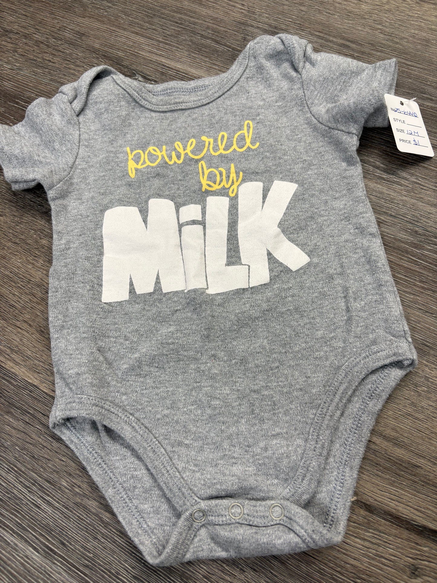 12 M “Monkey Bars” Onesie