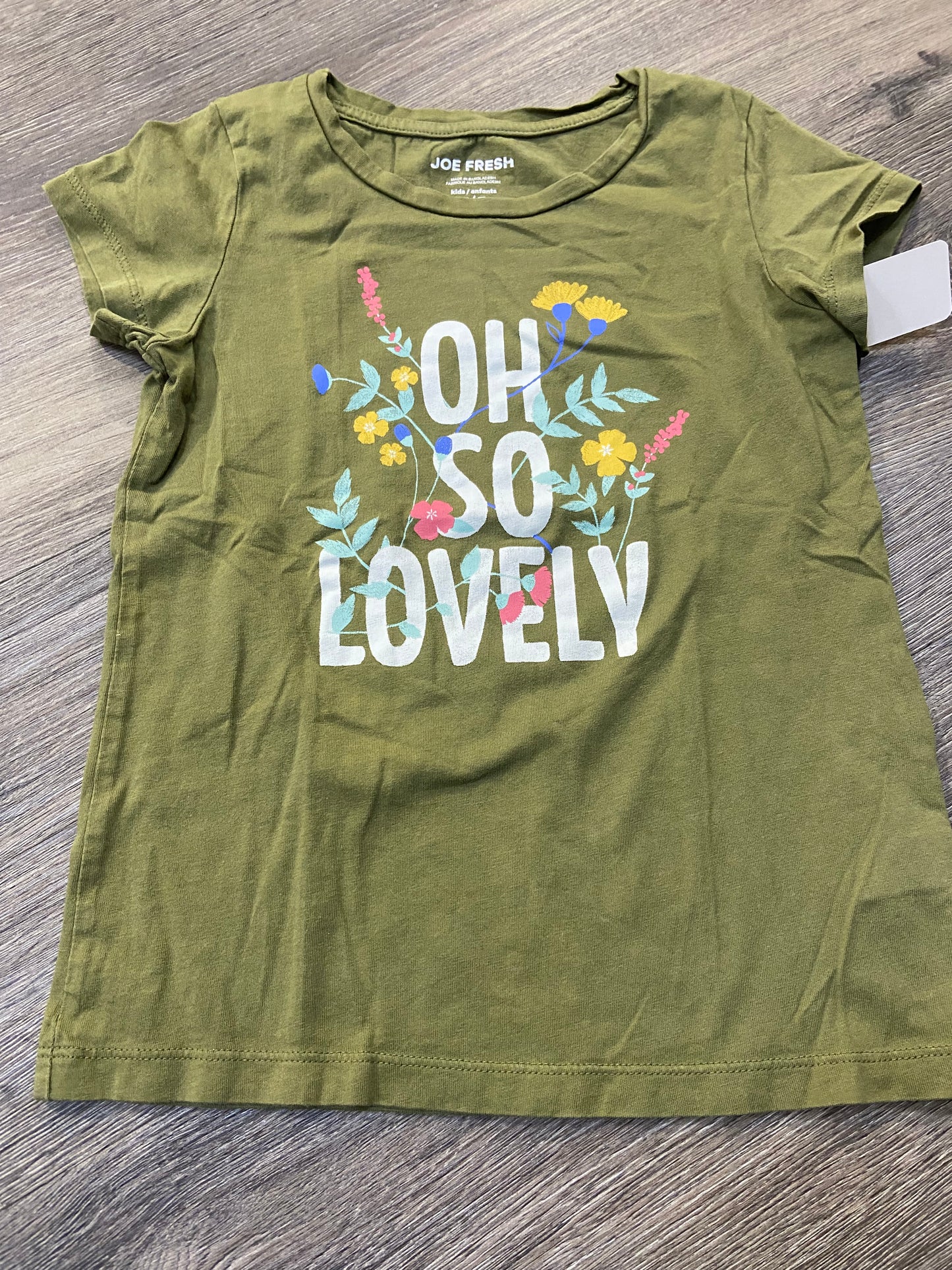 M (7-8) “Joe Fresh” T-shirt