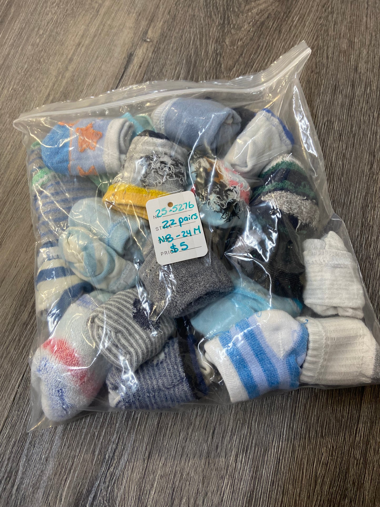 NB- 24 M Socks- 22 Pairs