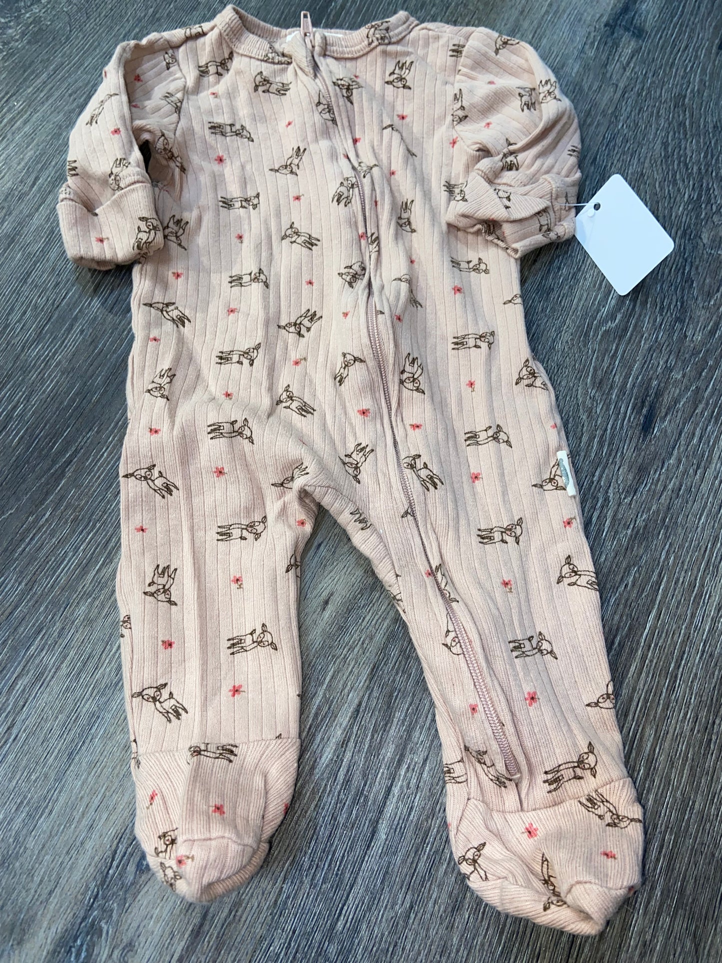 0-3 M “Rabbit + Bear” Sleeper