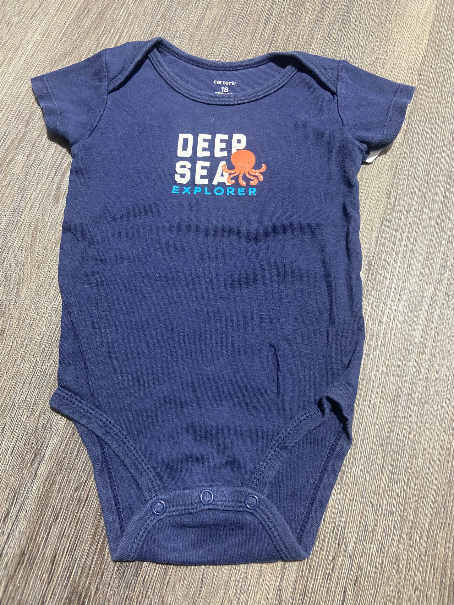 18 M "Carter's Onesie"