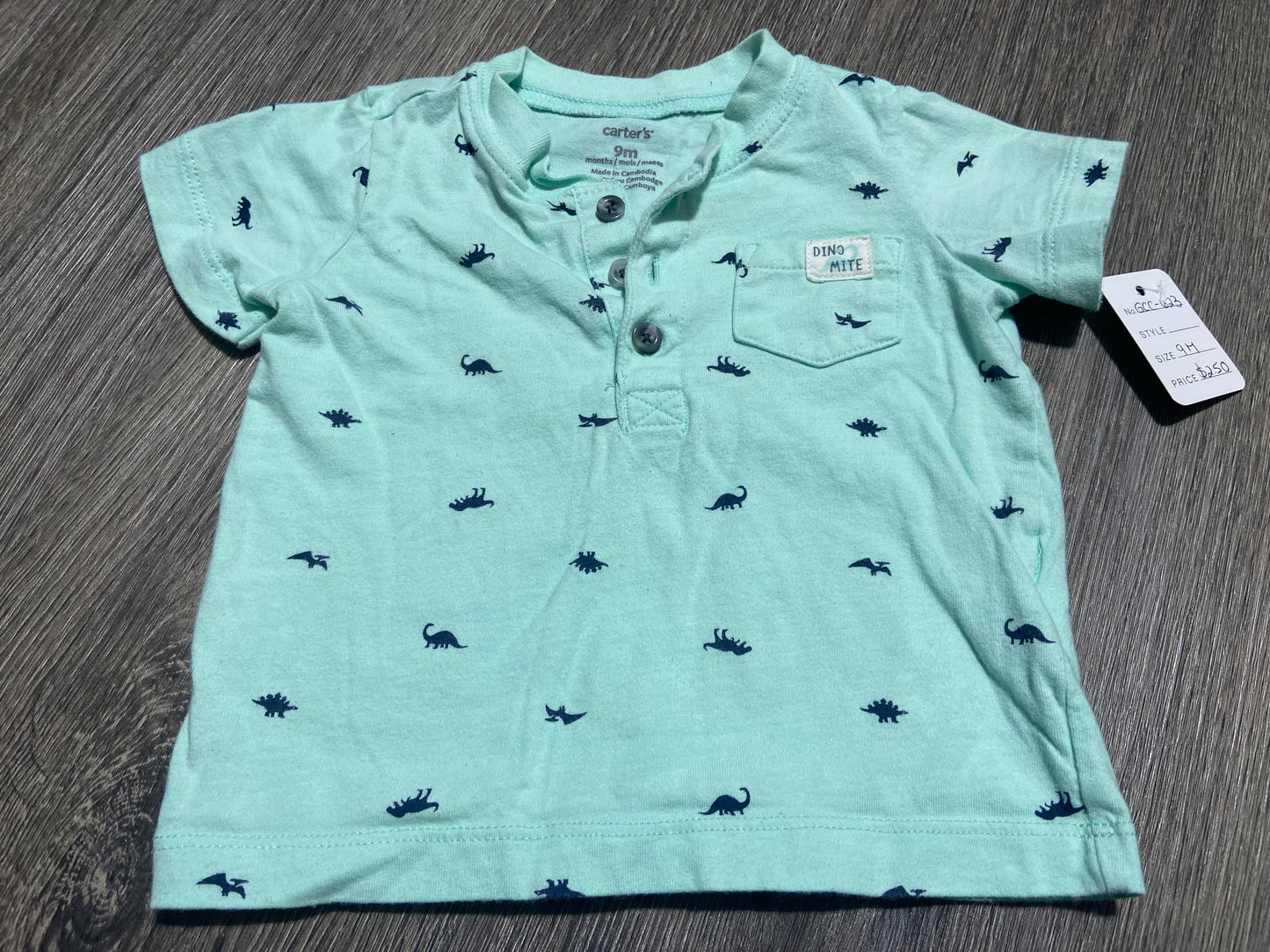 9 M “Carter’s” Shirt
