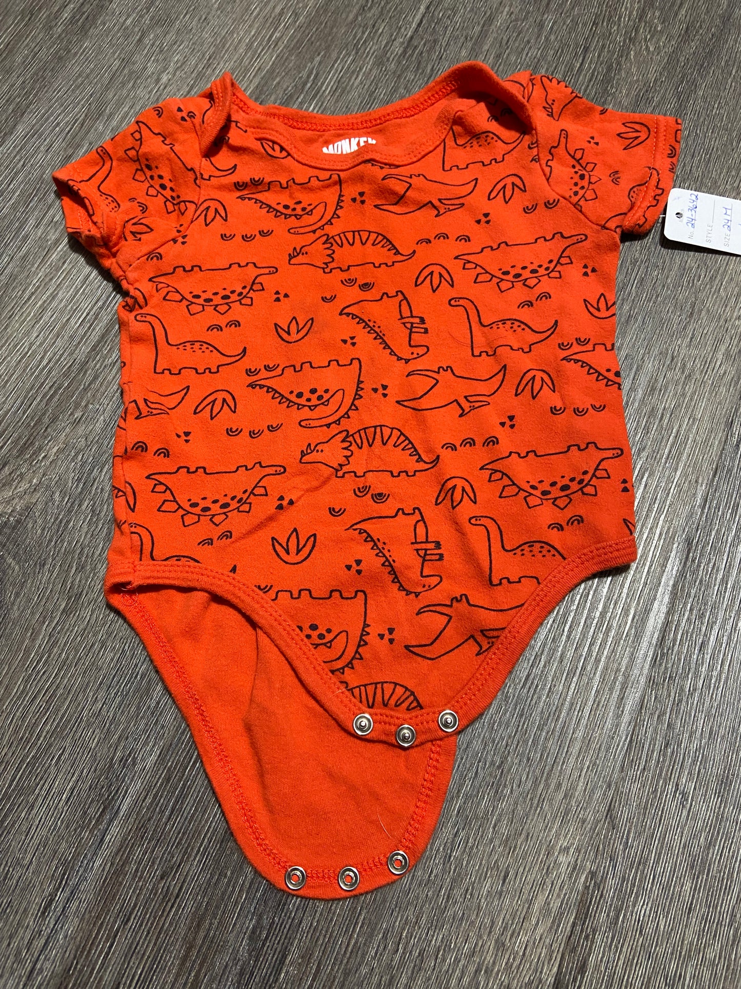 24 M “Monkey Bars” Onesie