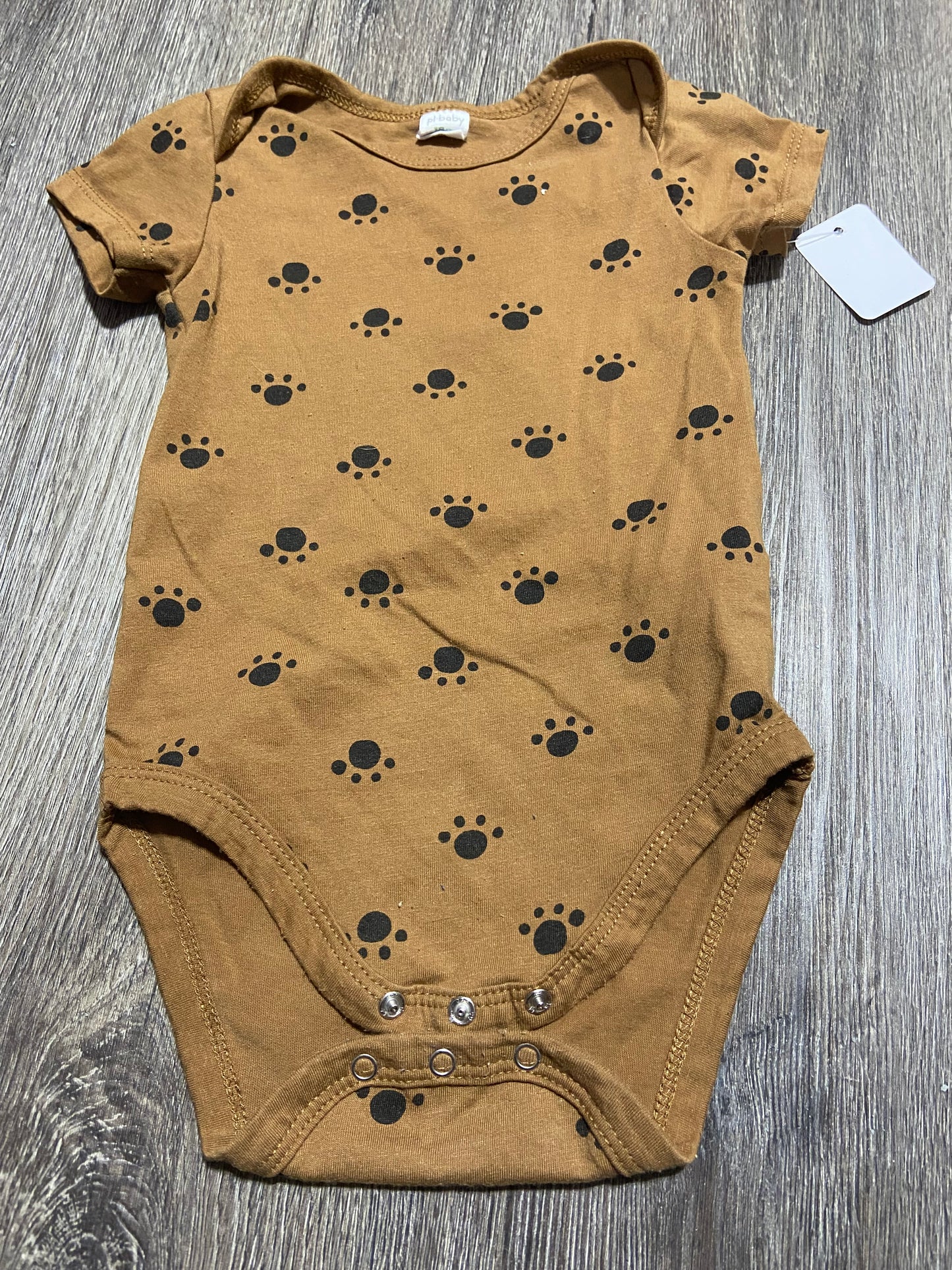 18 M “Pl Baby” Onesie