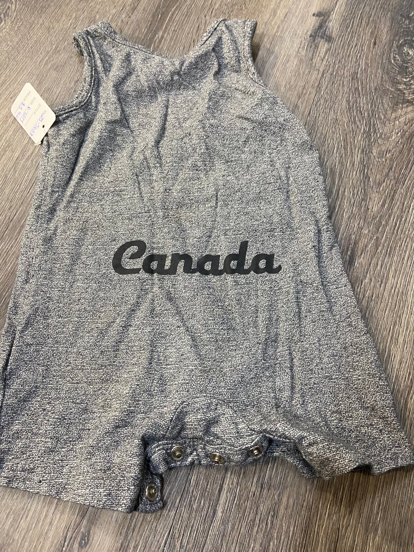 6-12 M “Canadiana” Romper