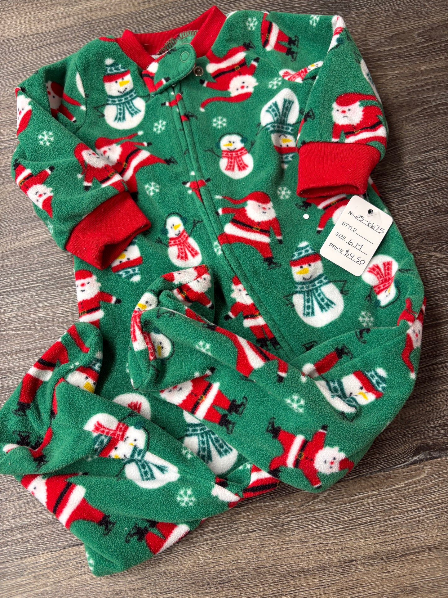 6 M “Carter’s” Fleece Sleeper