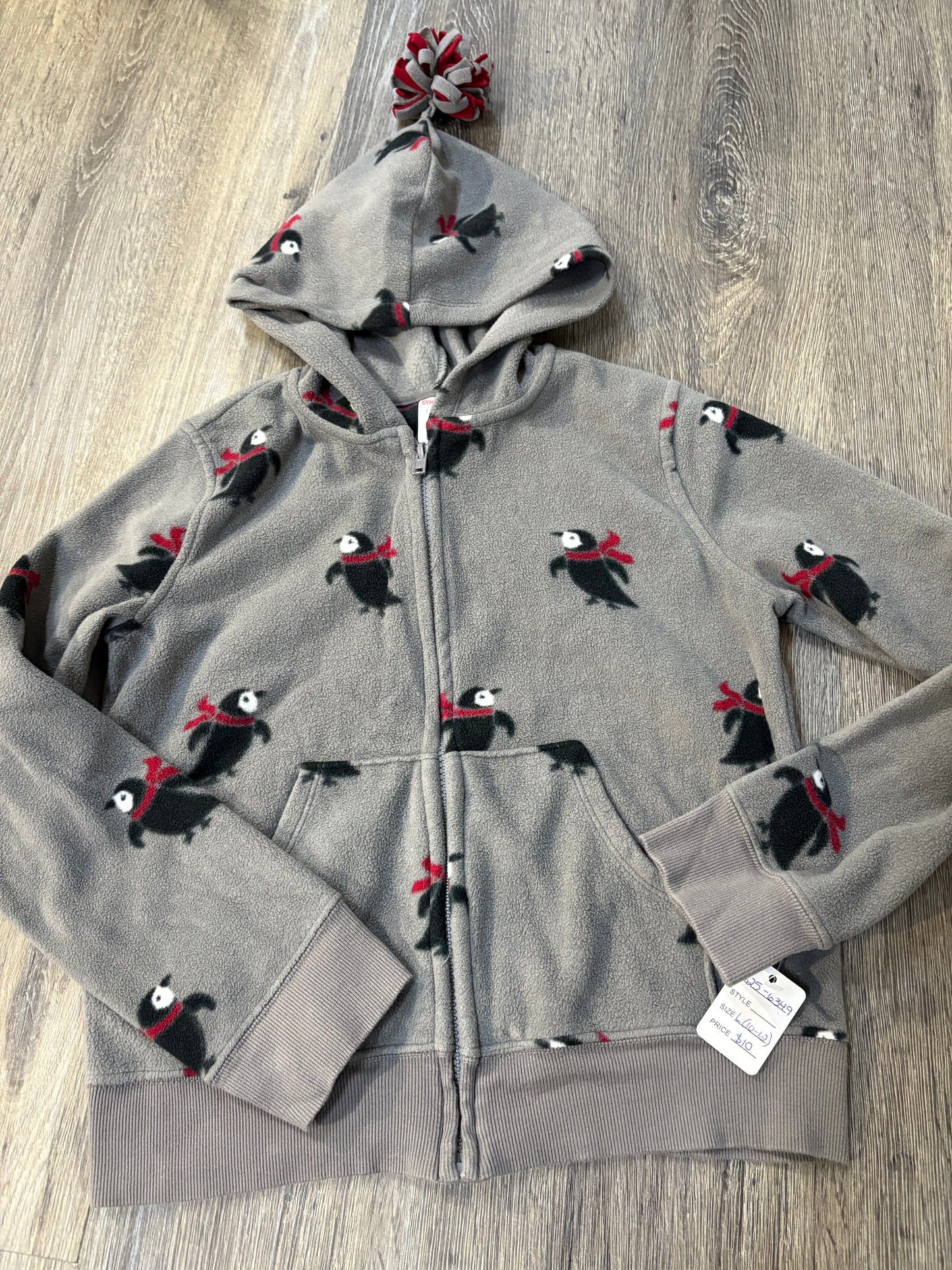 L (10-12) “Gymboree” Fleece Hoodie
