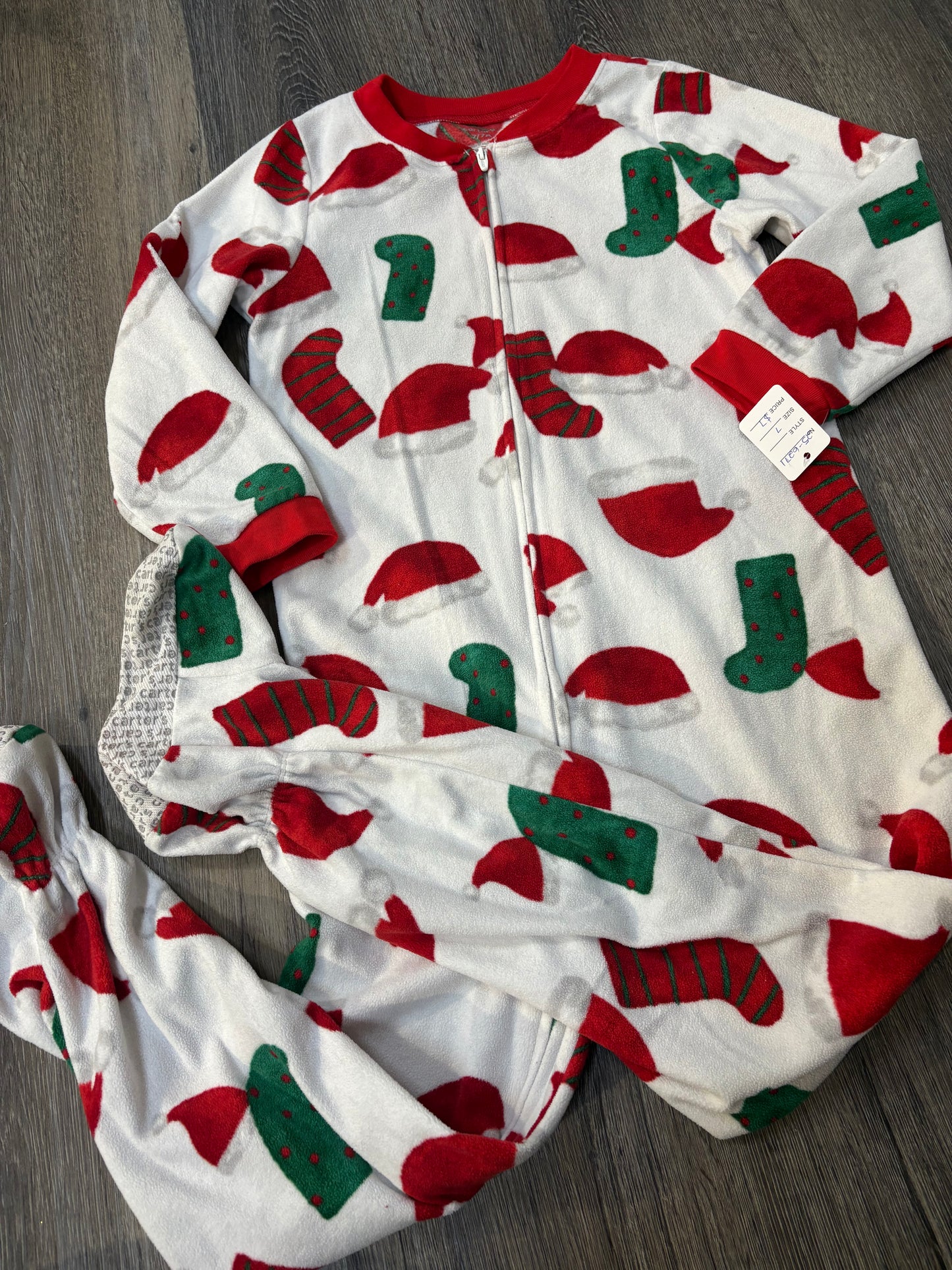 7 “Carter’s” Fleece Ones Piece
