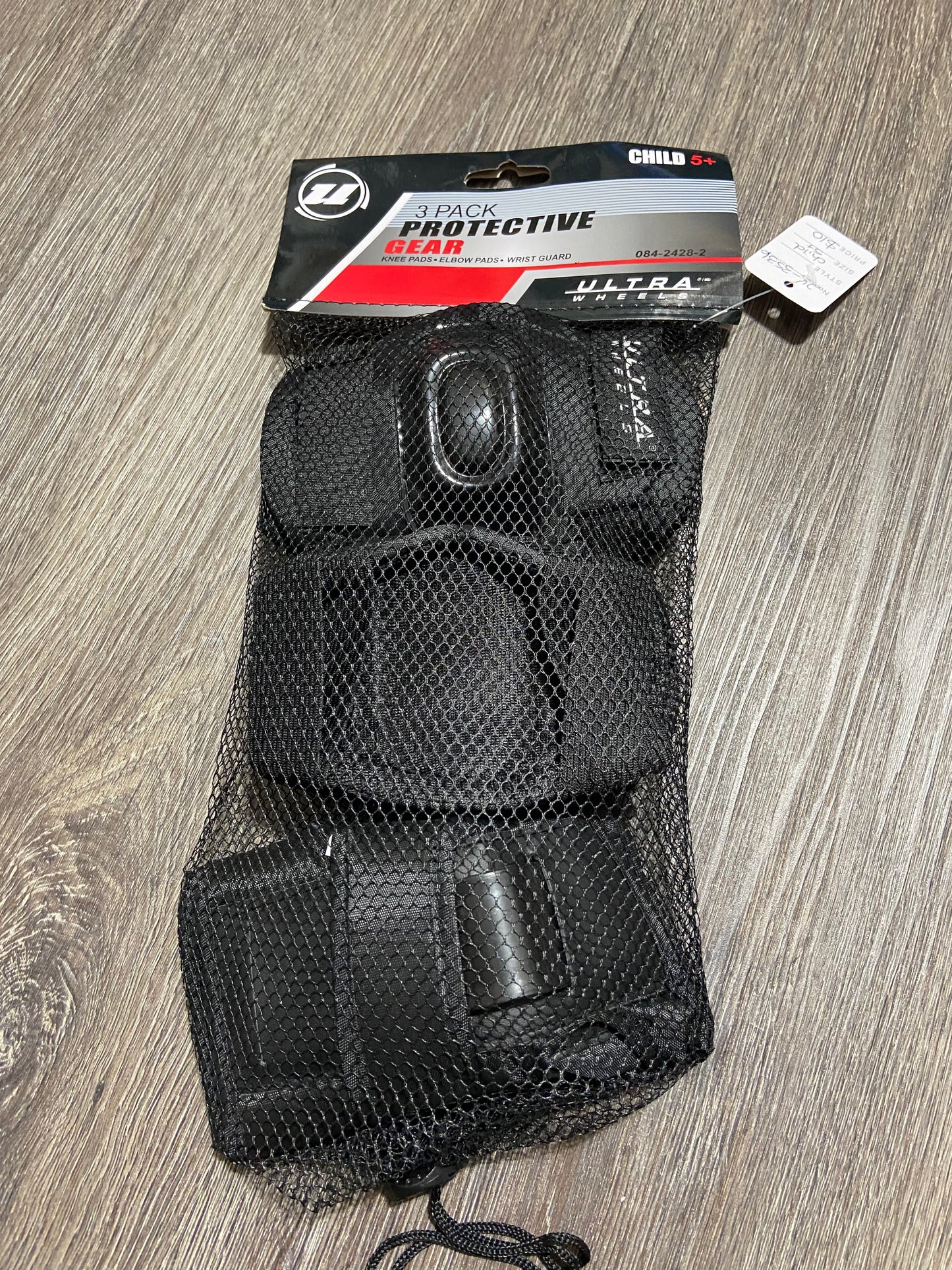 “Ultra Wheels” 3 Pack Protective Gear for Child 5+
