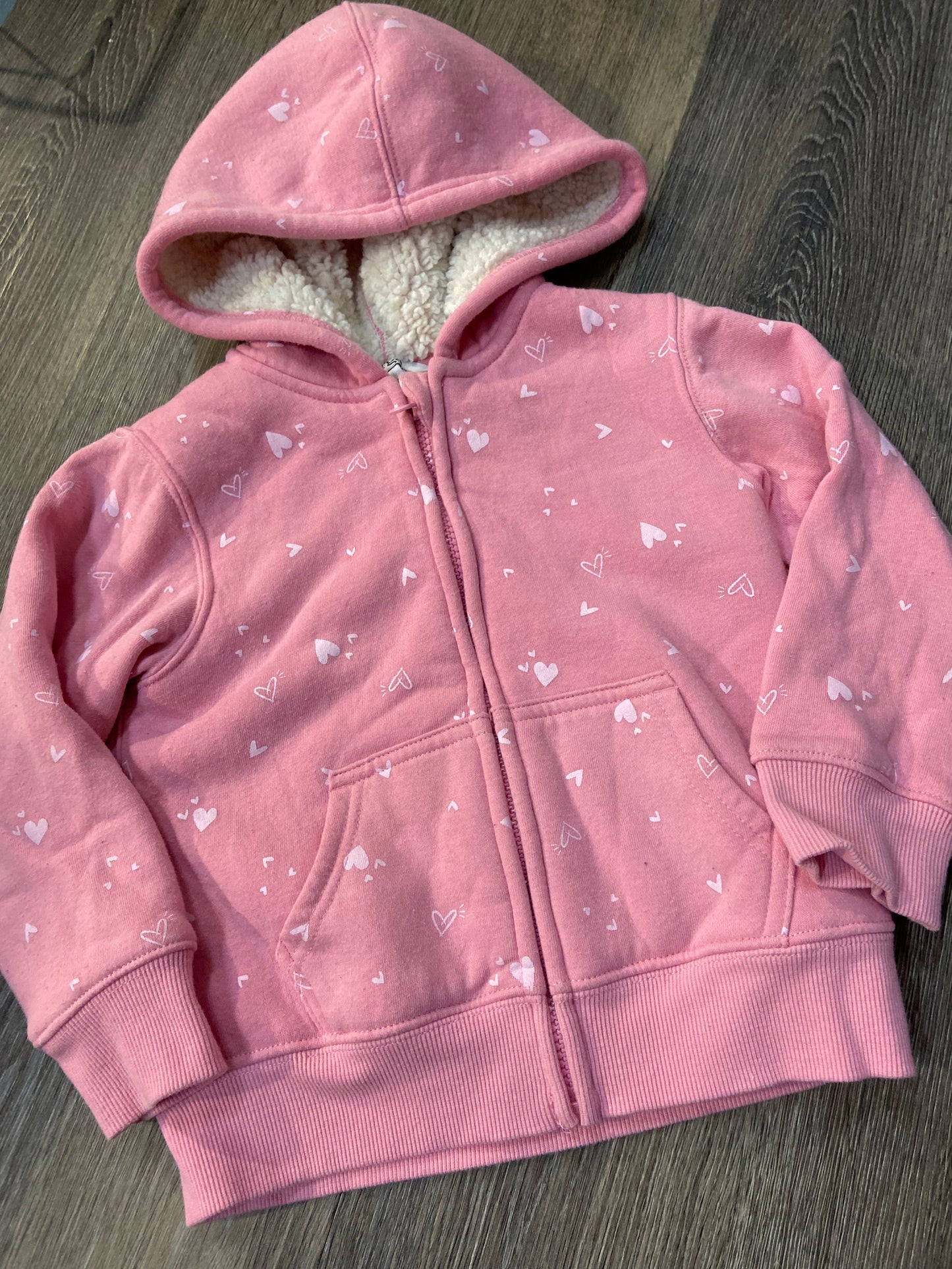 4T “George” Fleece Lined Hoodie