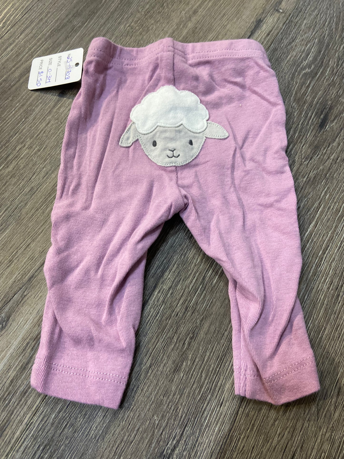 0-3 M “Child of Mine” Pants