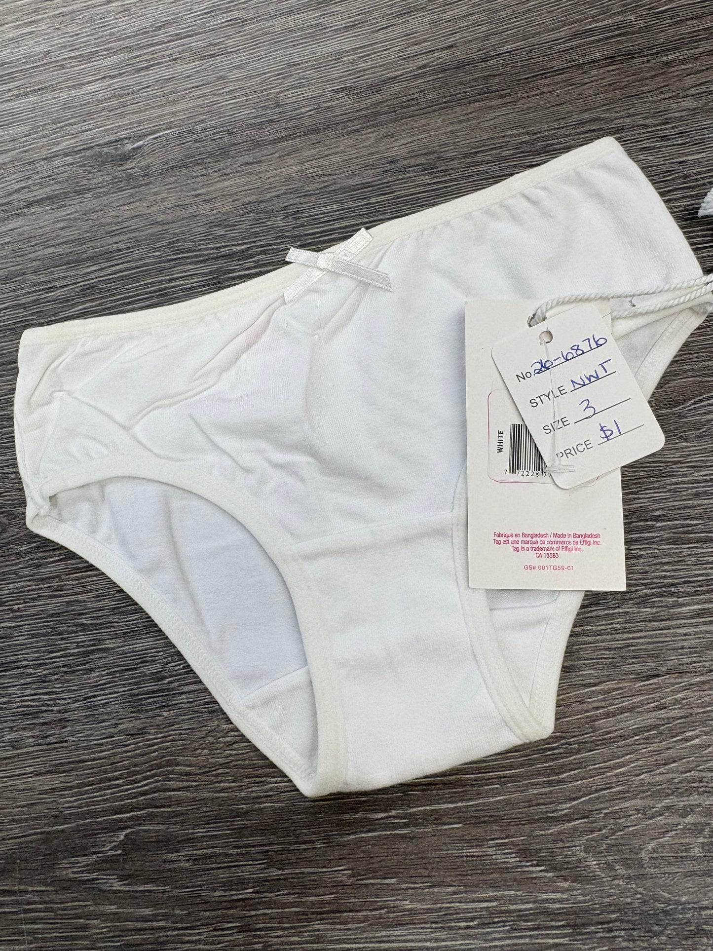 3 “Tag” Underwear *NWT*