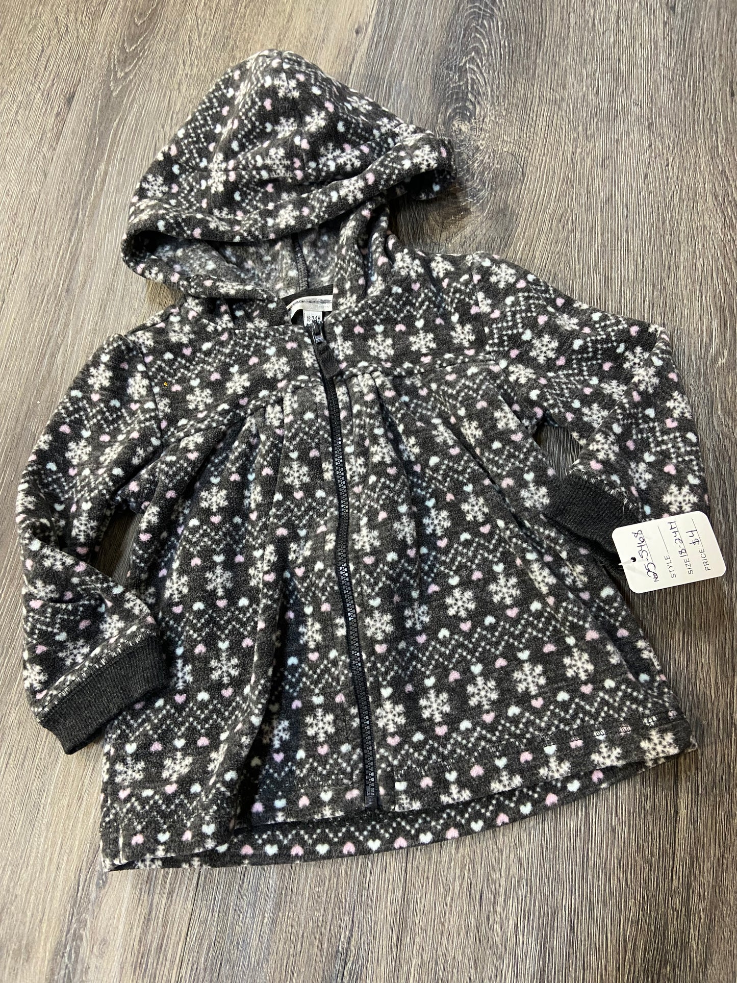 18-24 M “George” Fleece Hoodie
