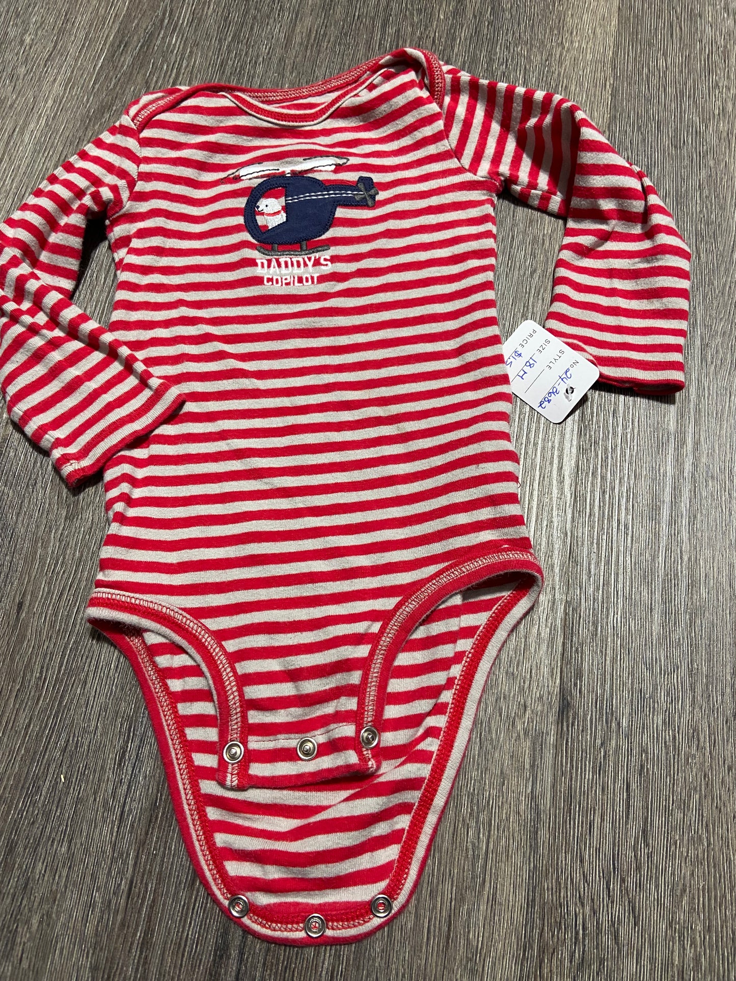 18 M “Simple Joys” Onesie