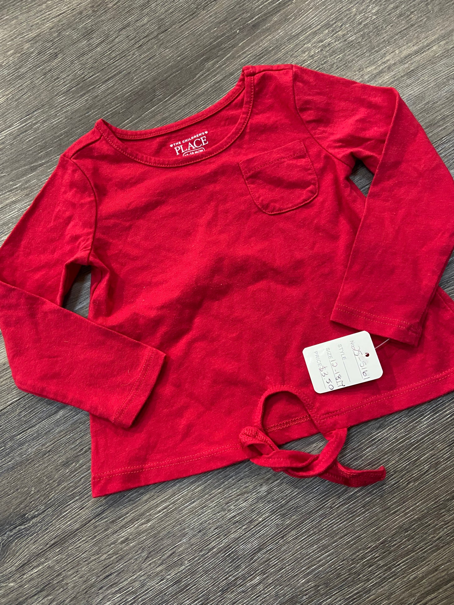 12-18 M “Children’s Place” Top