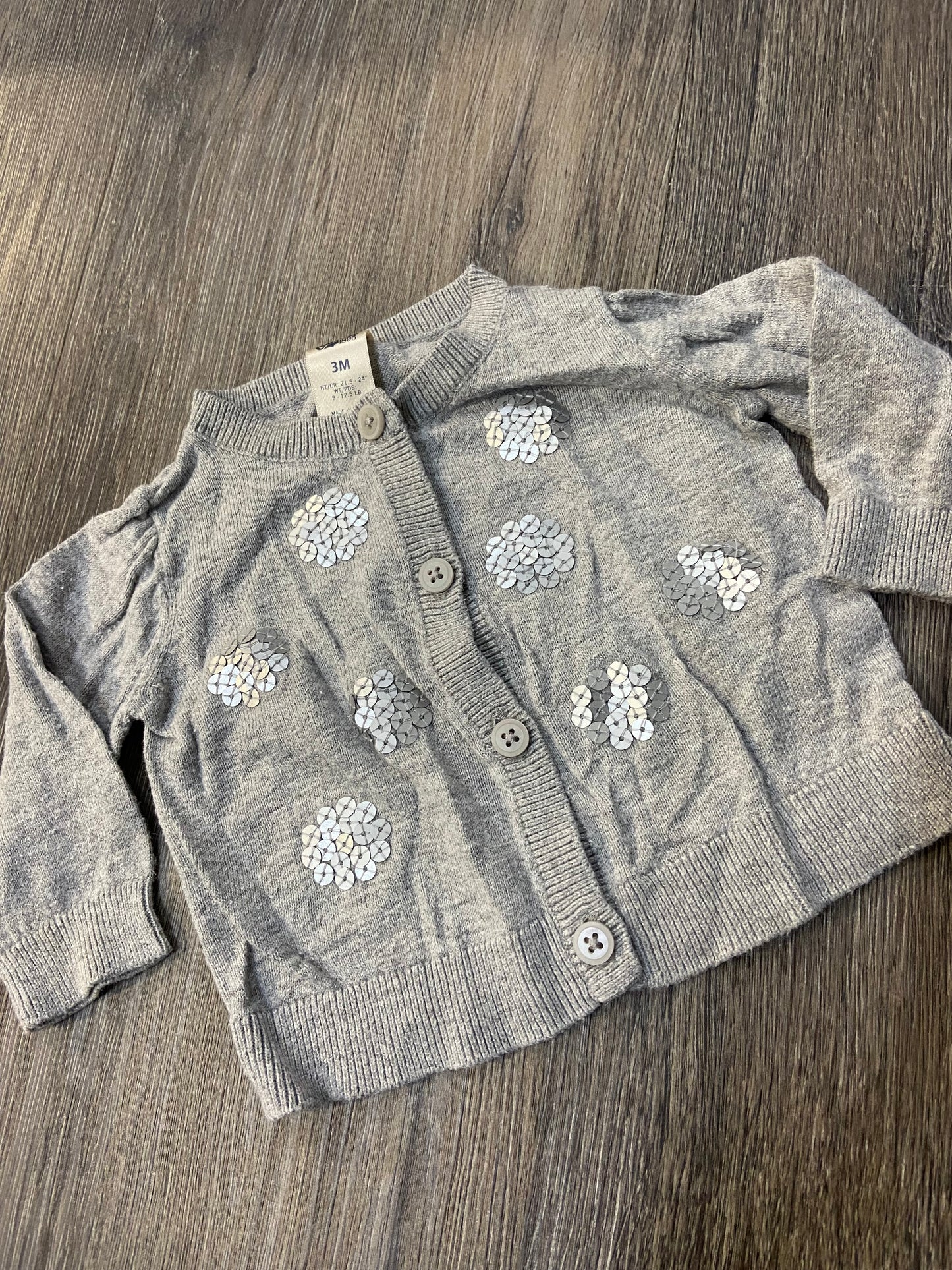 3 M “Osh Kosh” Cardigan