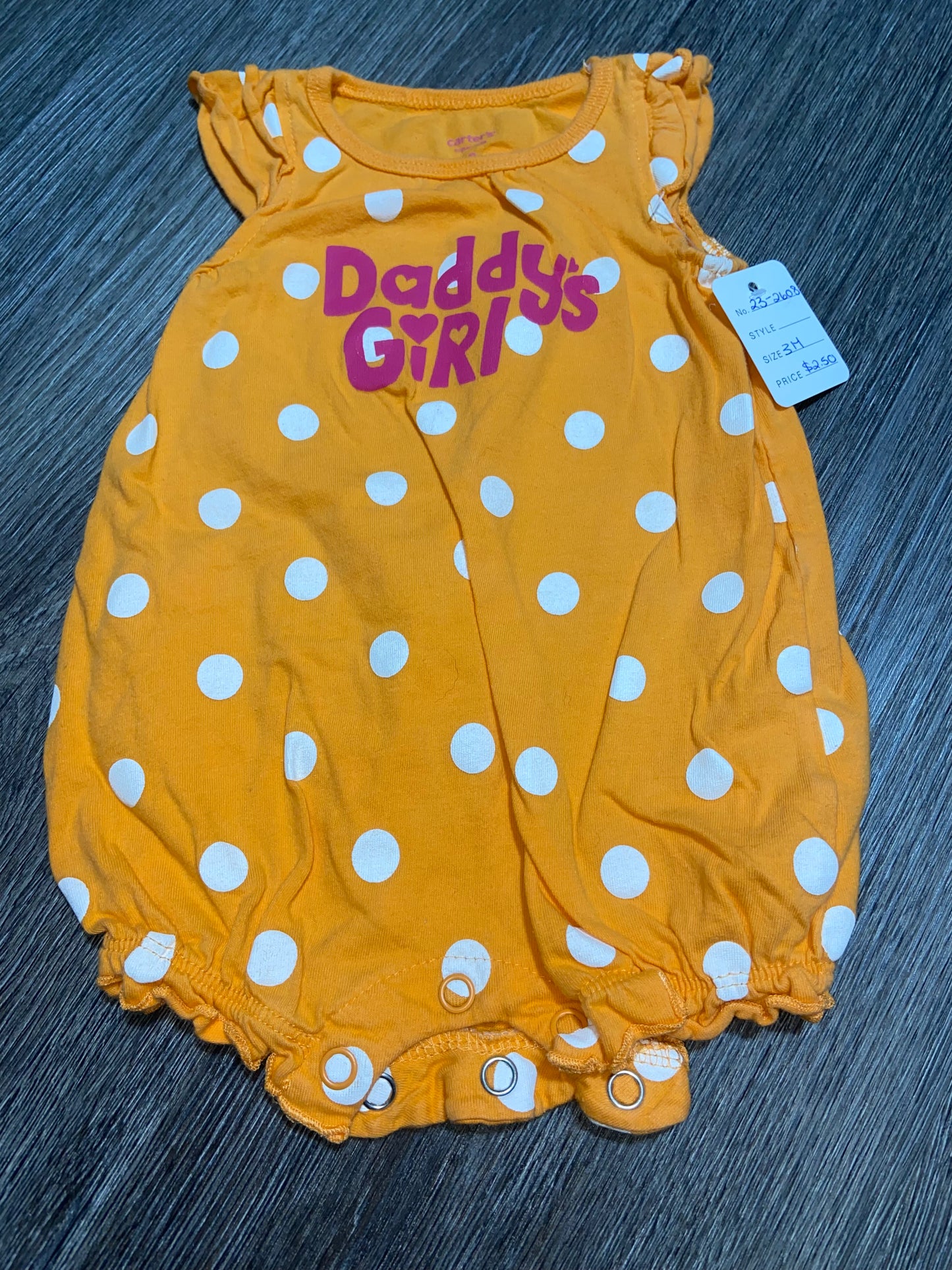 3 M “Carter’s” Bubble Romper