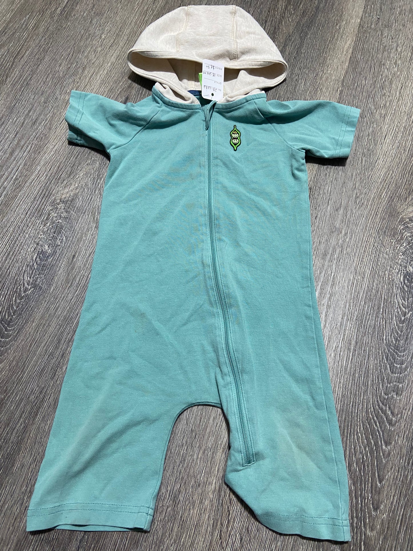 18-24 M “Peekaboo Beans” Romper