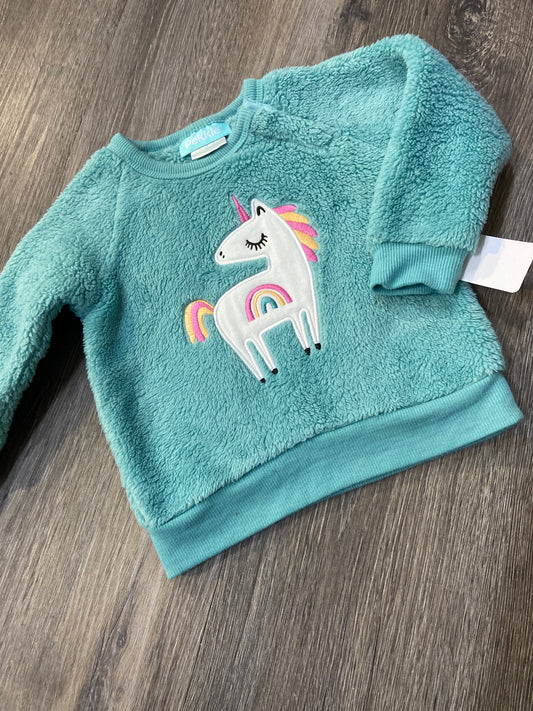 12 M “Pekkle” Fleece Top