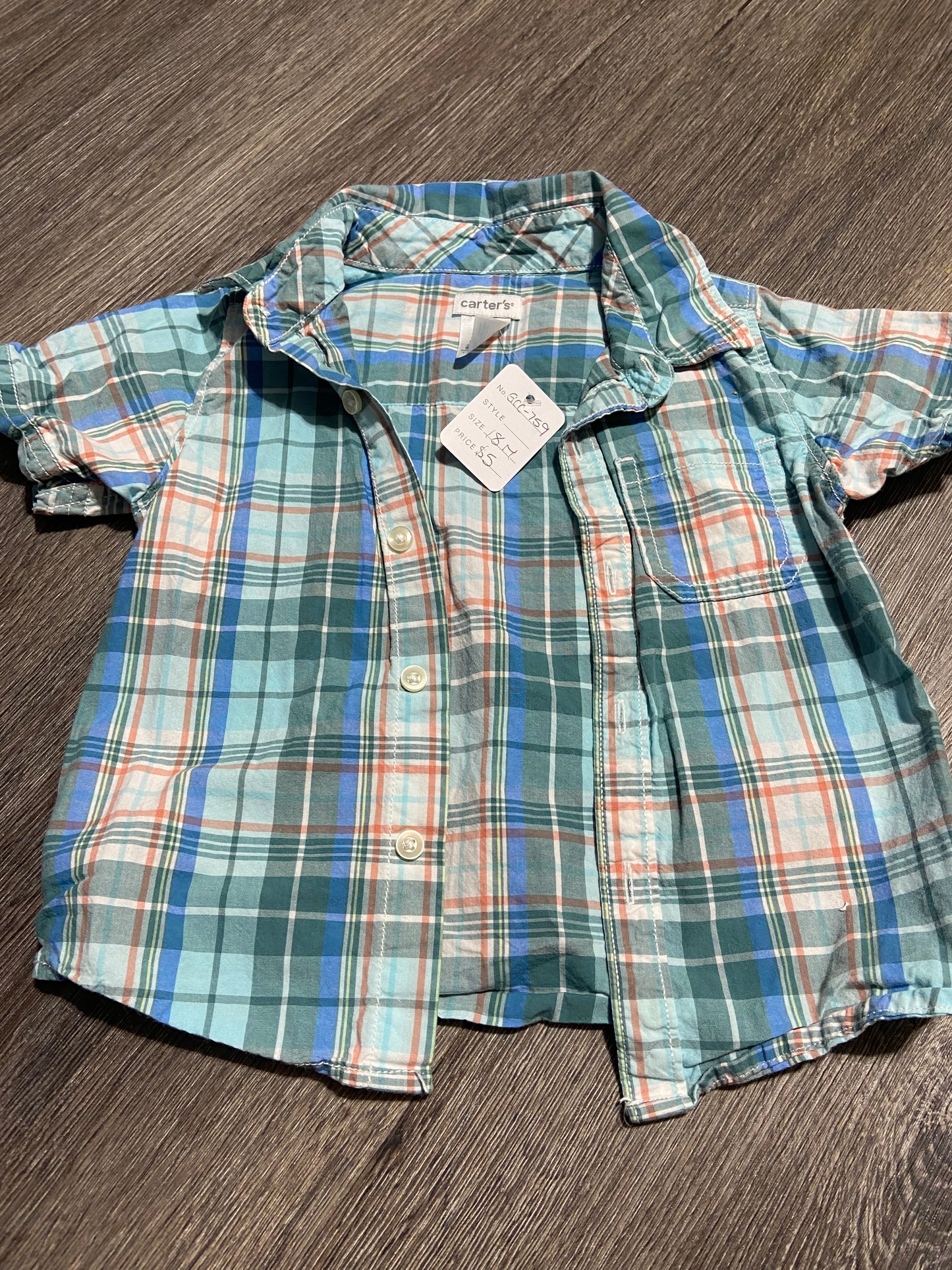 18 M “Carter’s” Shirt