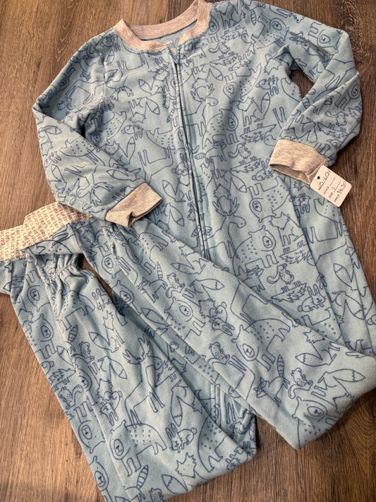 7 “Carter’s” Fleece One-Piece