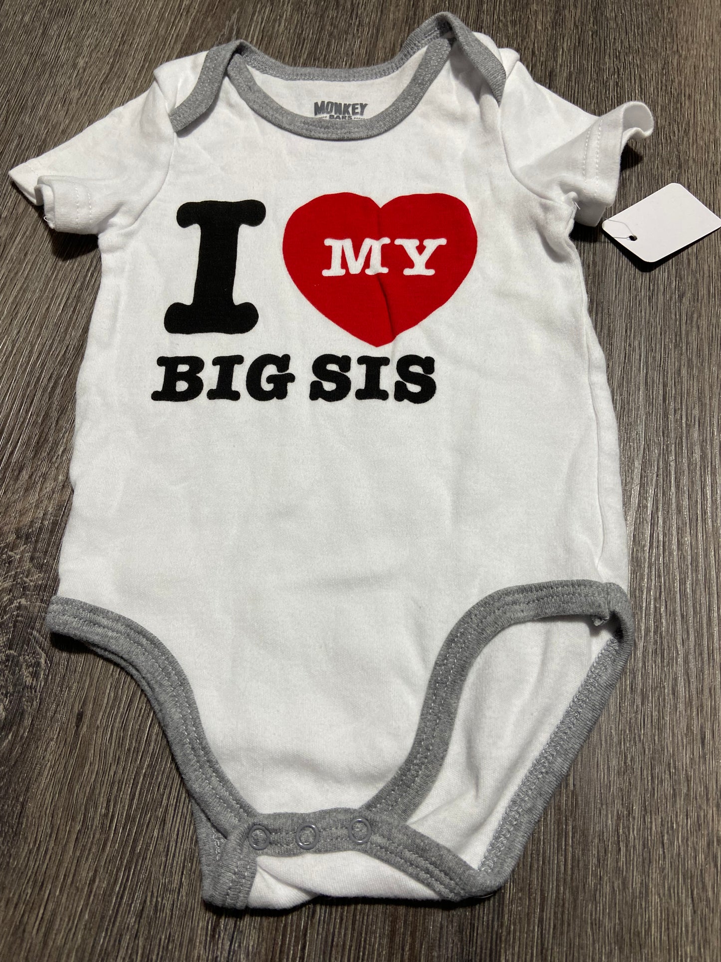 18 M “Monkey Bars” Onesie