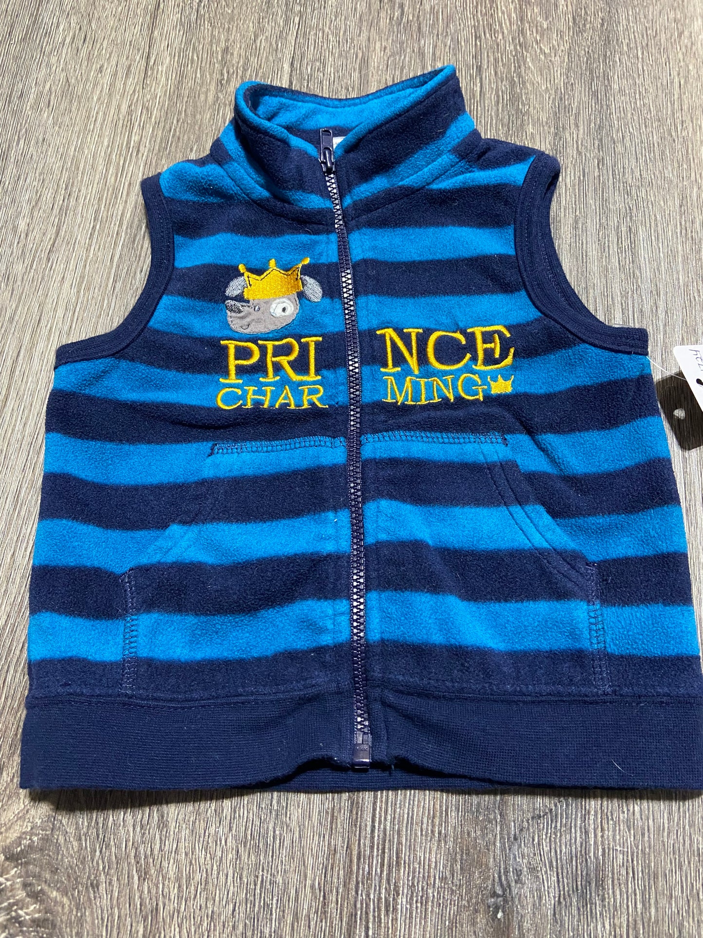 6-12 M “George” Fleece Vest