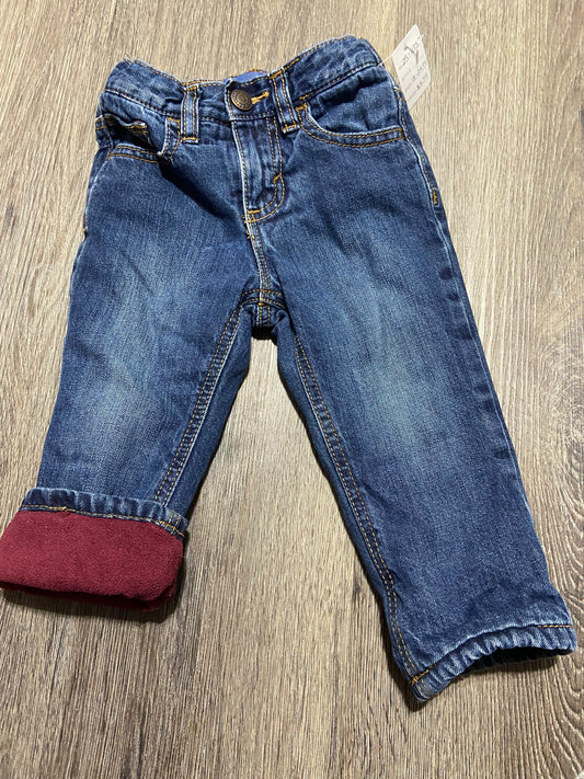 18-24 M “Old Navy” Fleece Lined Jeans