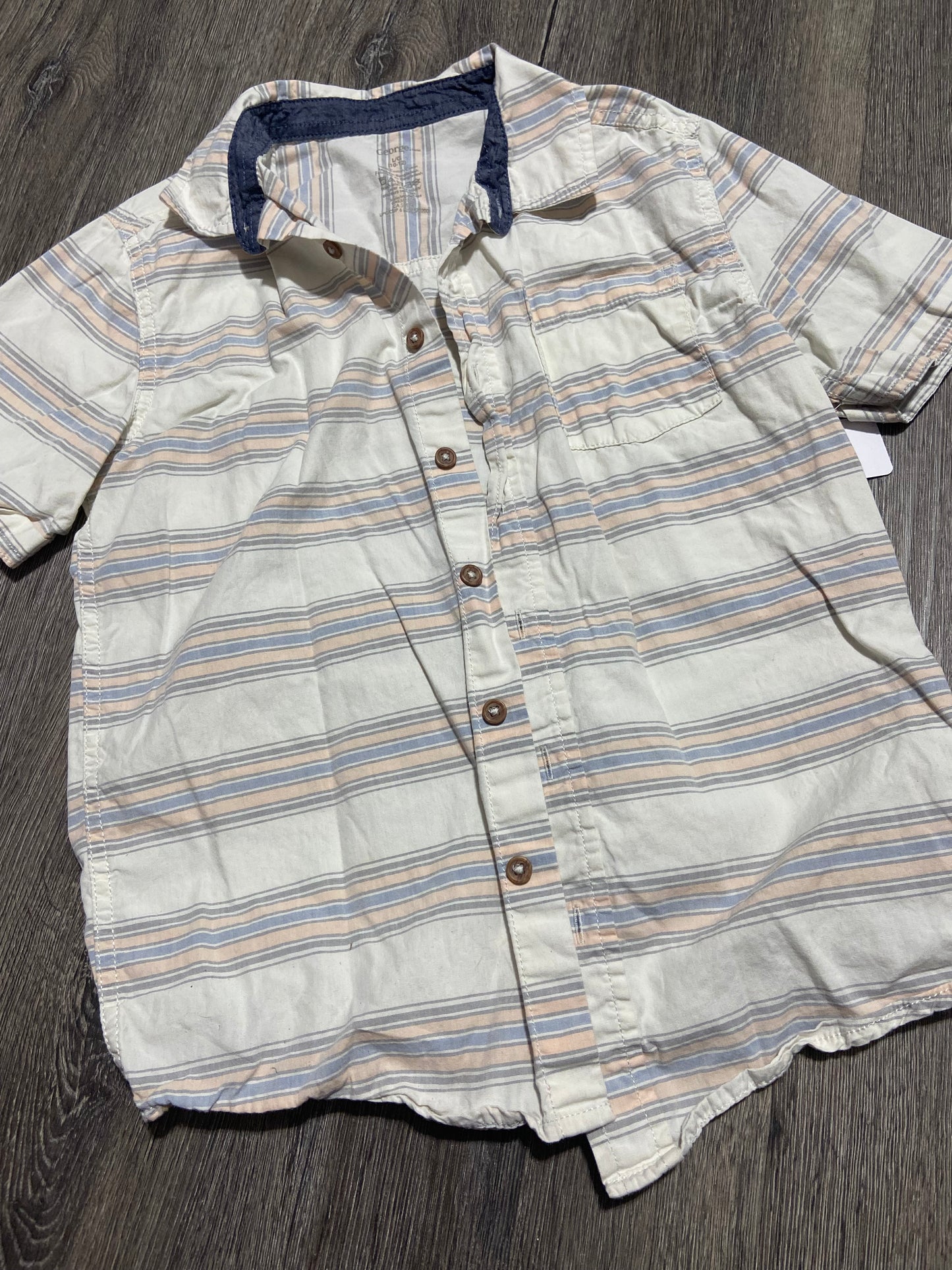 Lg (10-12) “George” Button Down Shirt