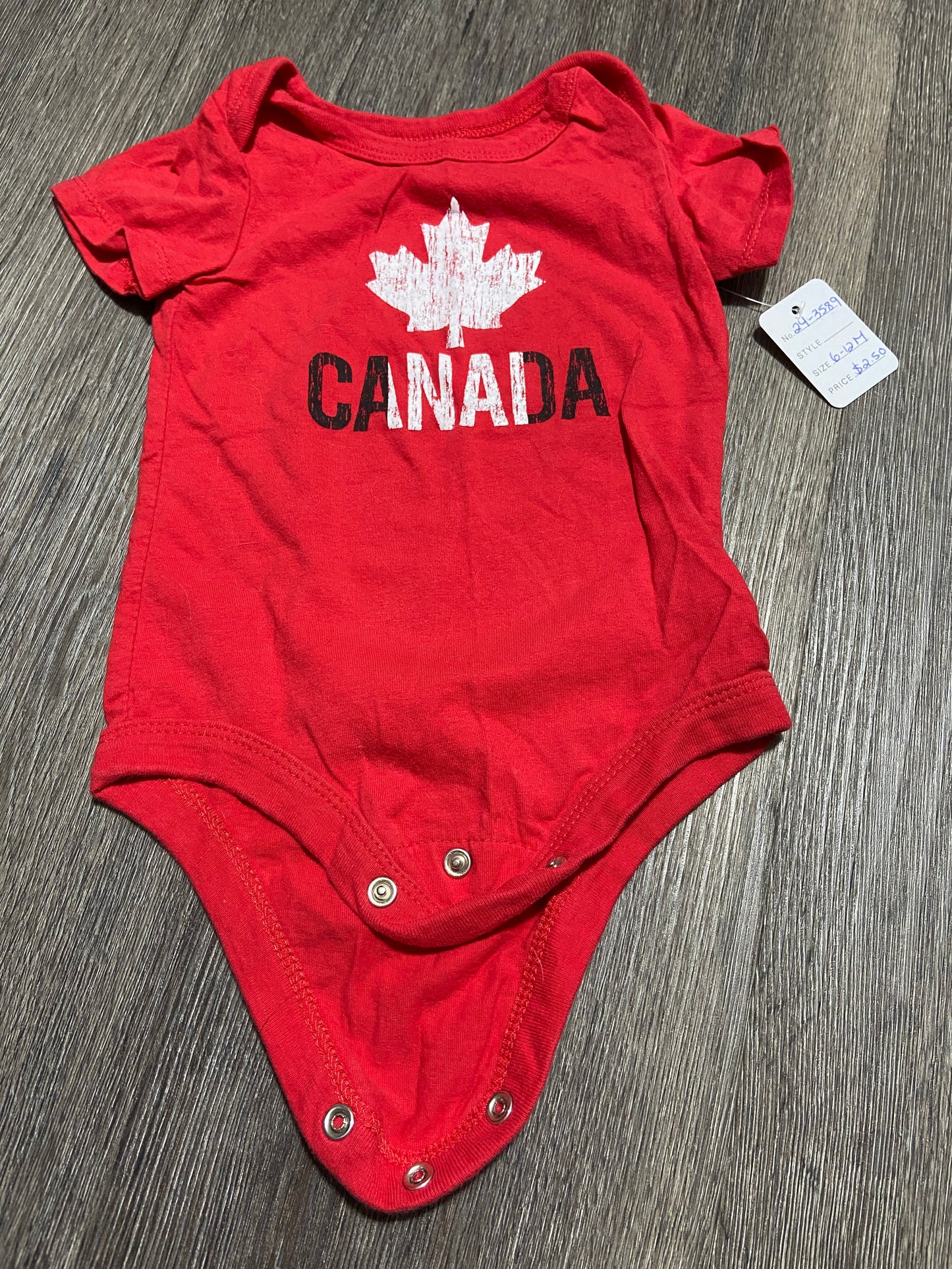 6-12 M “George” Onesie