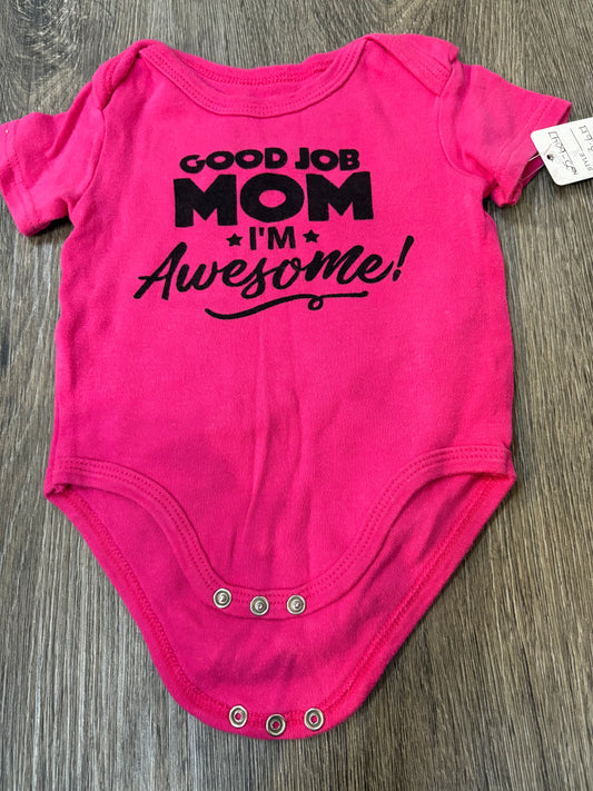 3-6 M “Monkey Bars” Onesie