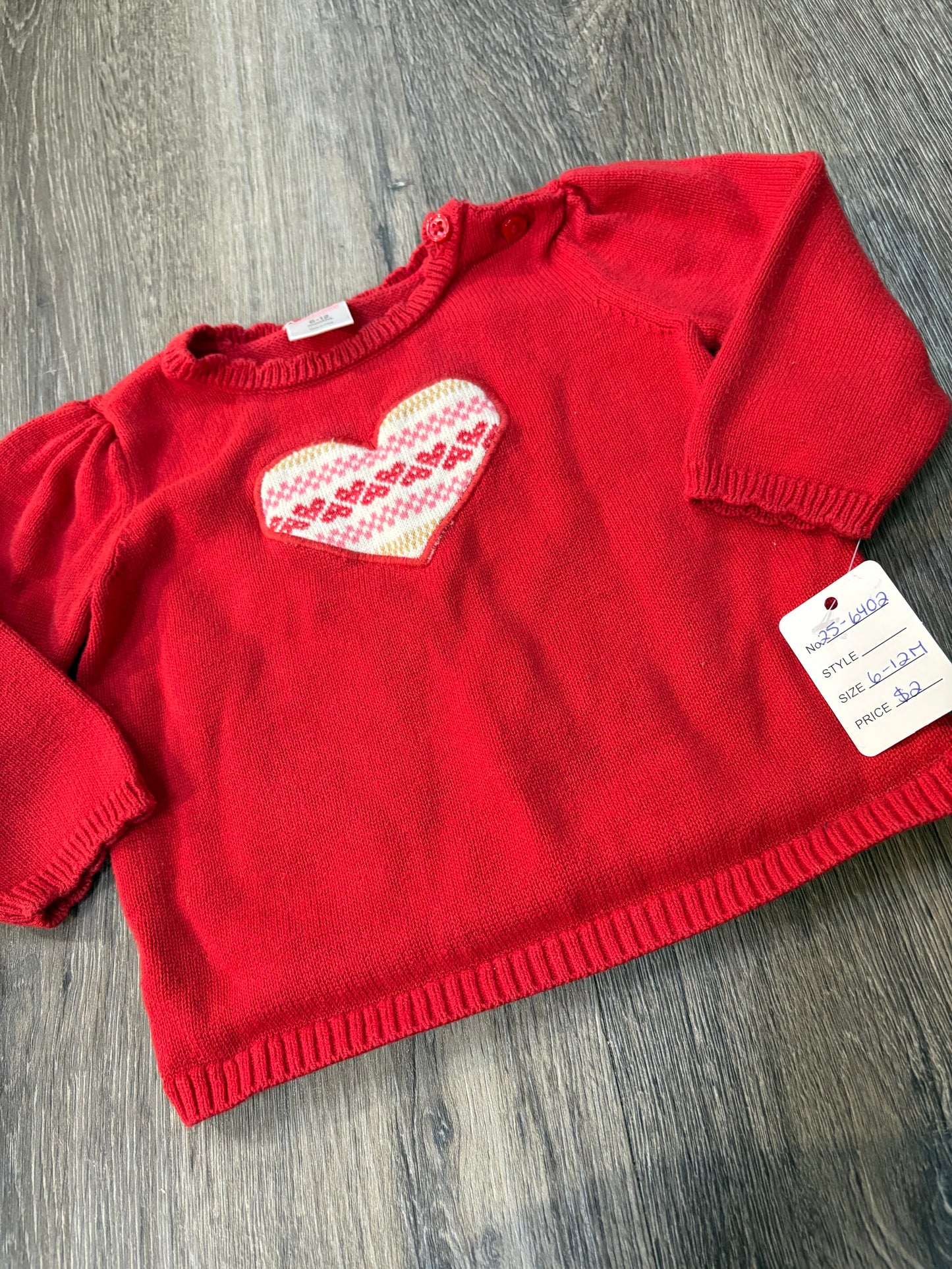 6-12 M “Gymboree” Sweater