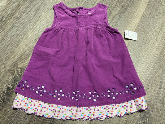 2T “Please Mum” Corduroy Dress