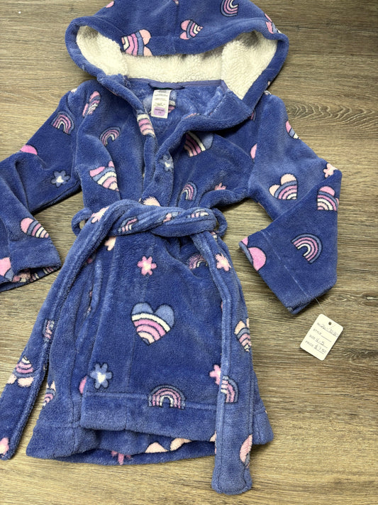 4-5 “Pekkle” Fleece Robe