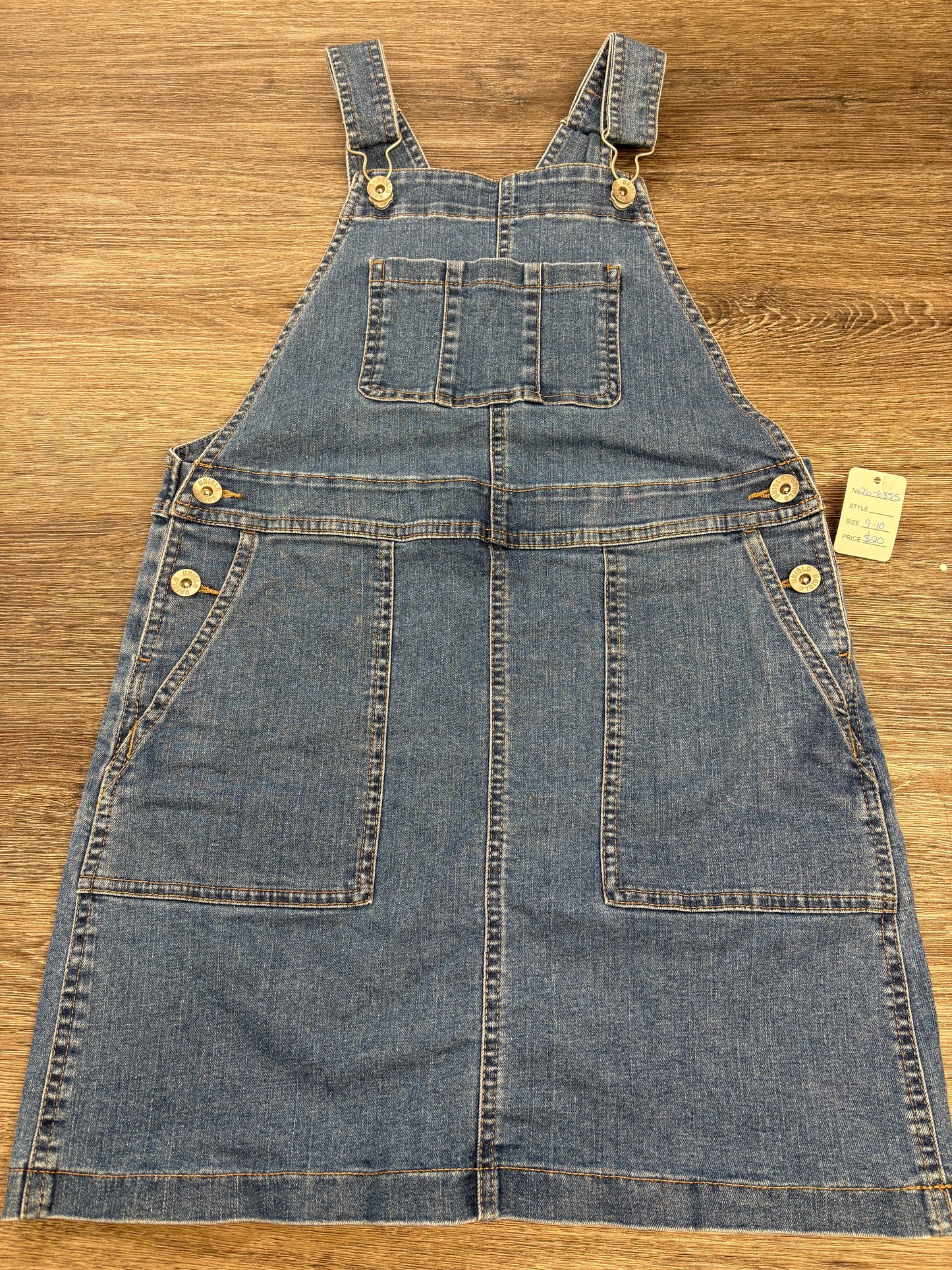 9-10 “UNIQLO” Denim Dress *LIKE NEW*