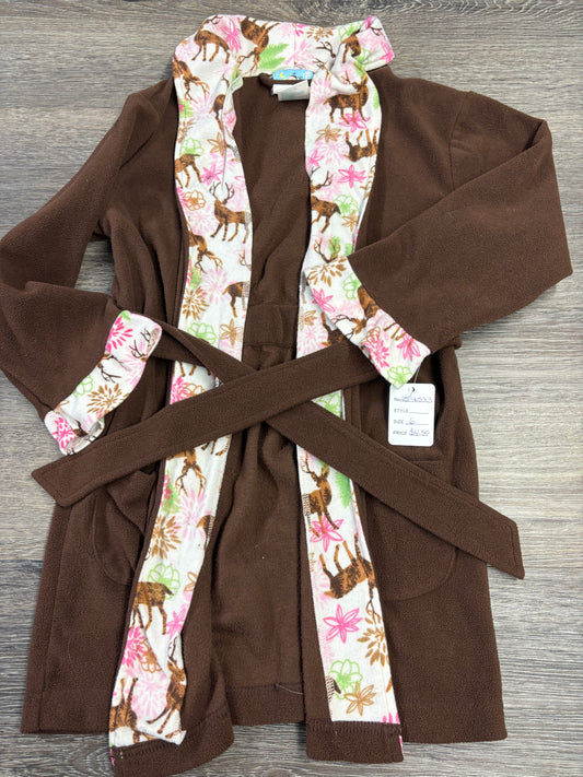 6 Fleece Bath Robe