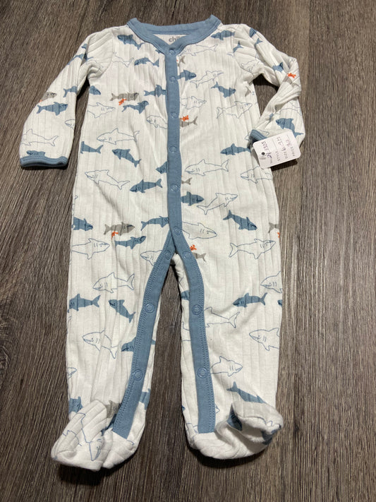 6-9 M “Child of Mine” Sleeper *Second photo shows light stain*