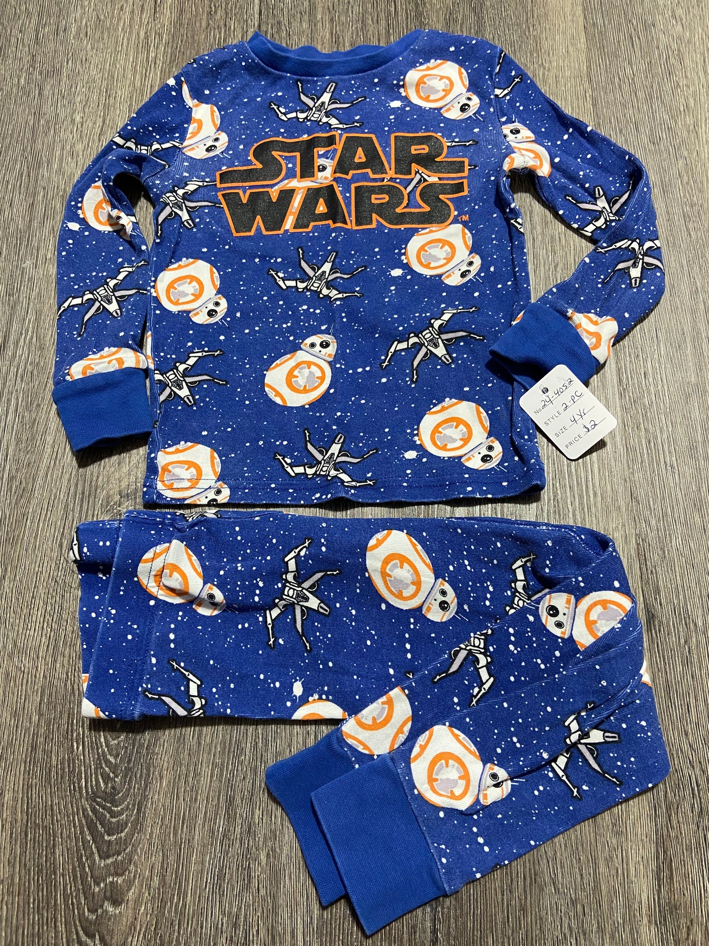 4 Yr “H&M” Pajamas