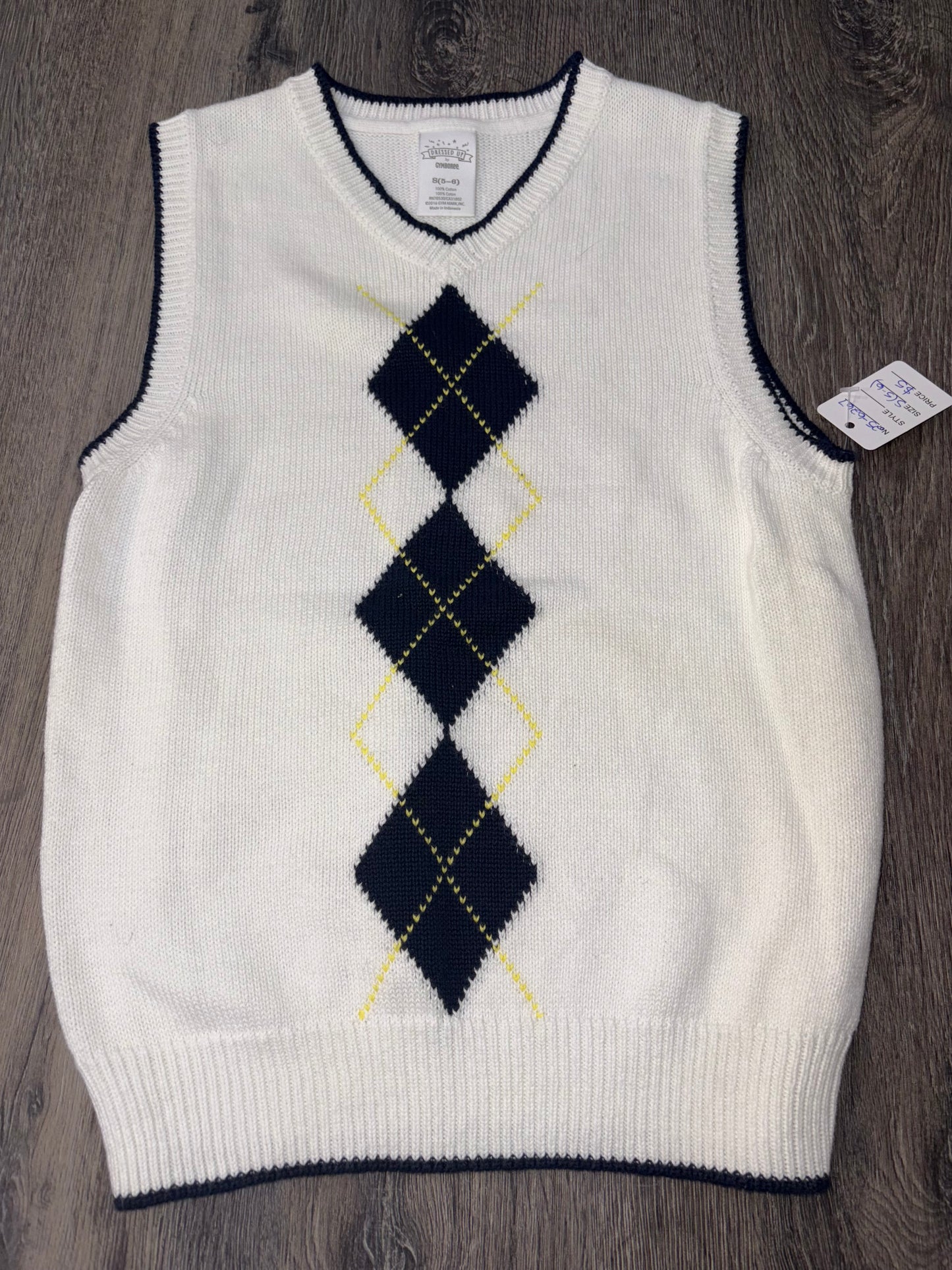 S (5-6) “Gymboree” Sweater Vest