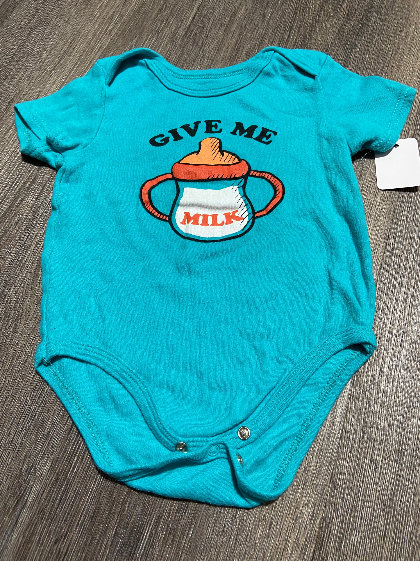 24 M “Monkey Bars” Onesie