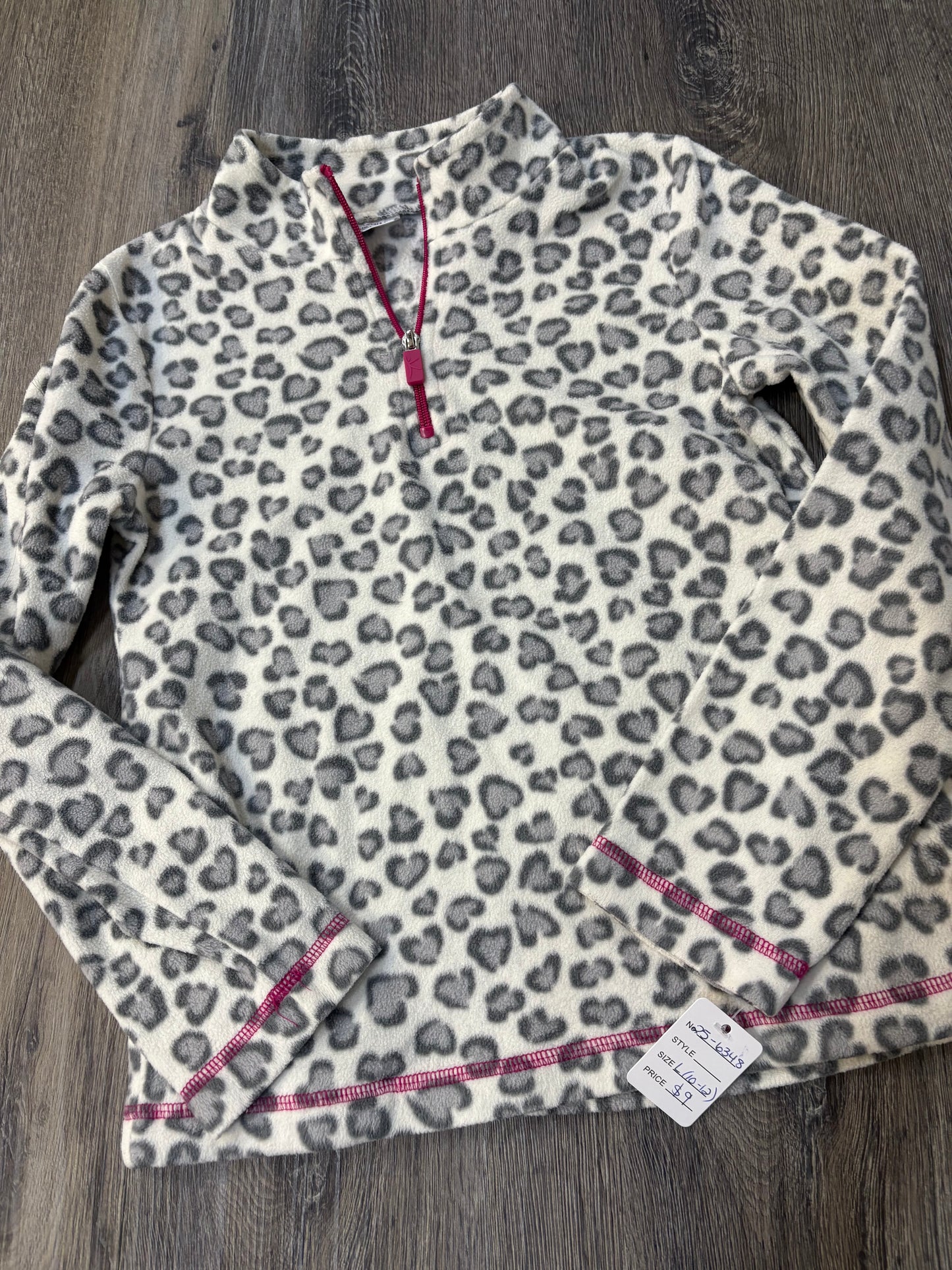 L (10-12) “Danskin” Fleece Top