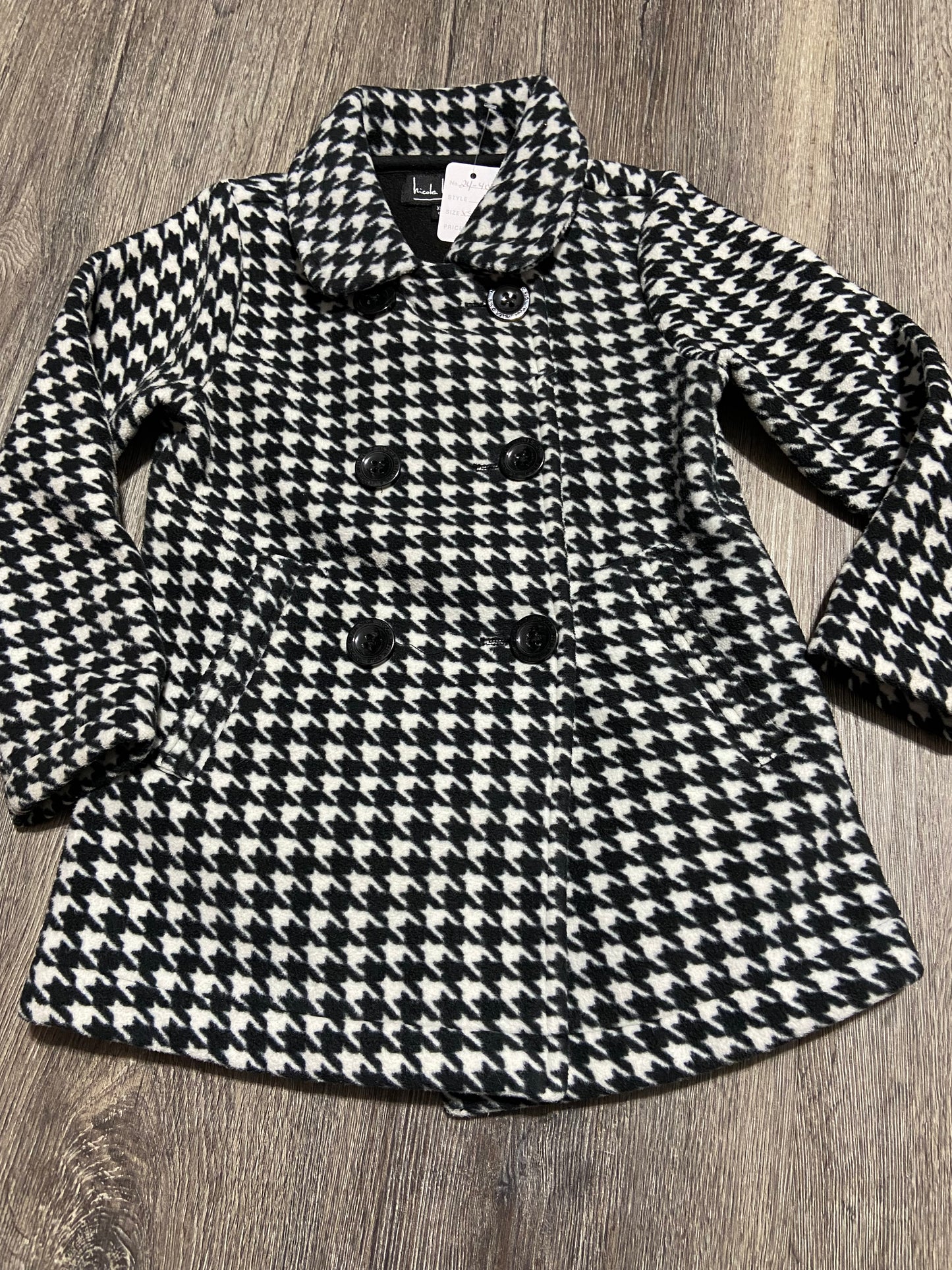 XS (4/5) “Nicole Miller” Fleece Coat