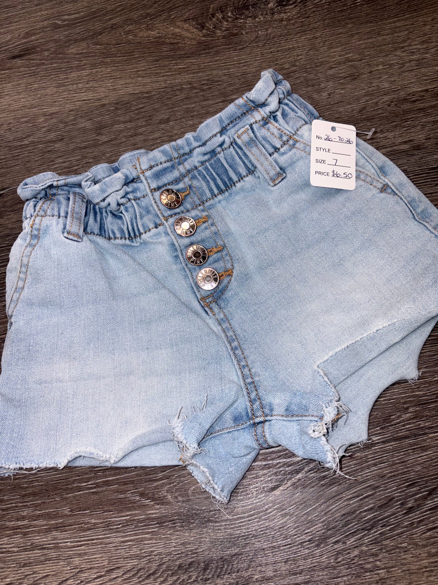 7 Denim Shorts