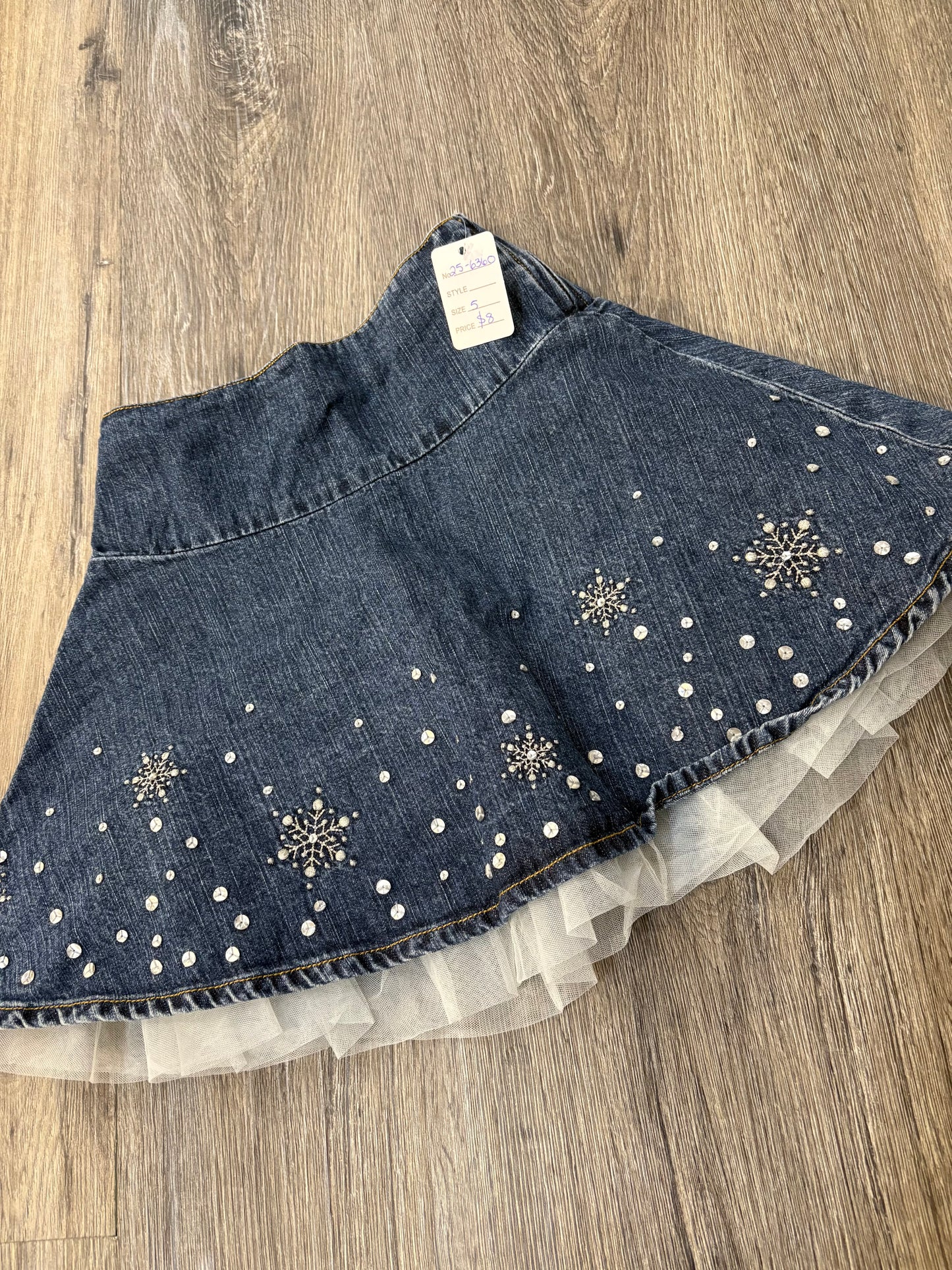5 “Gymboree” Denim Skirt