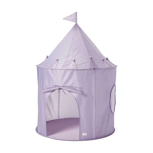 Recycled Fabric Play Tent Castle- Purple Iris