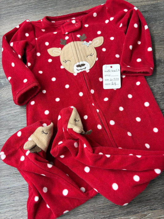 6-9 M “Child of Mine” Fleece Sleeper